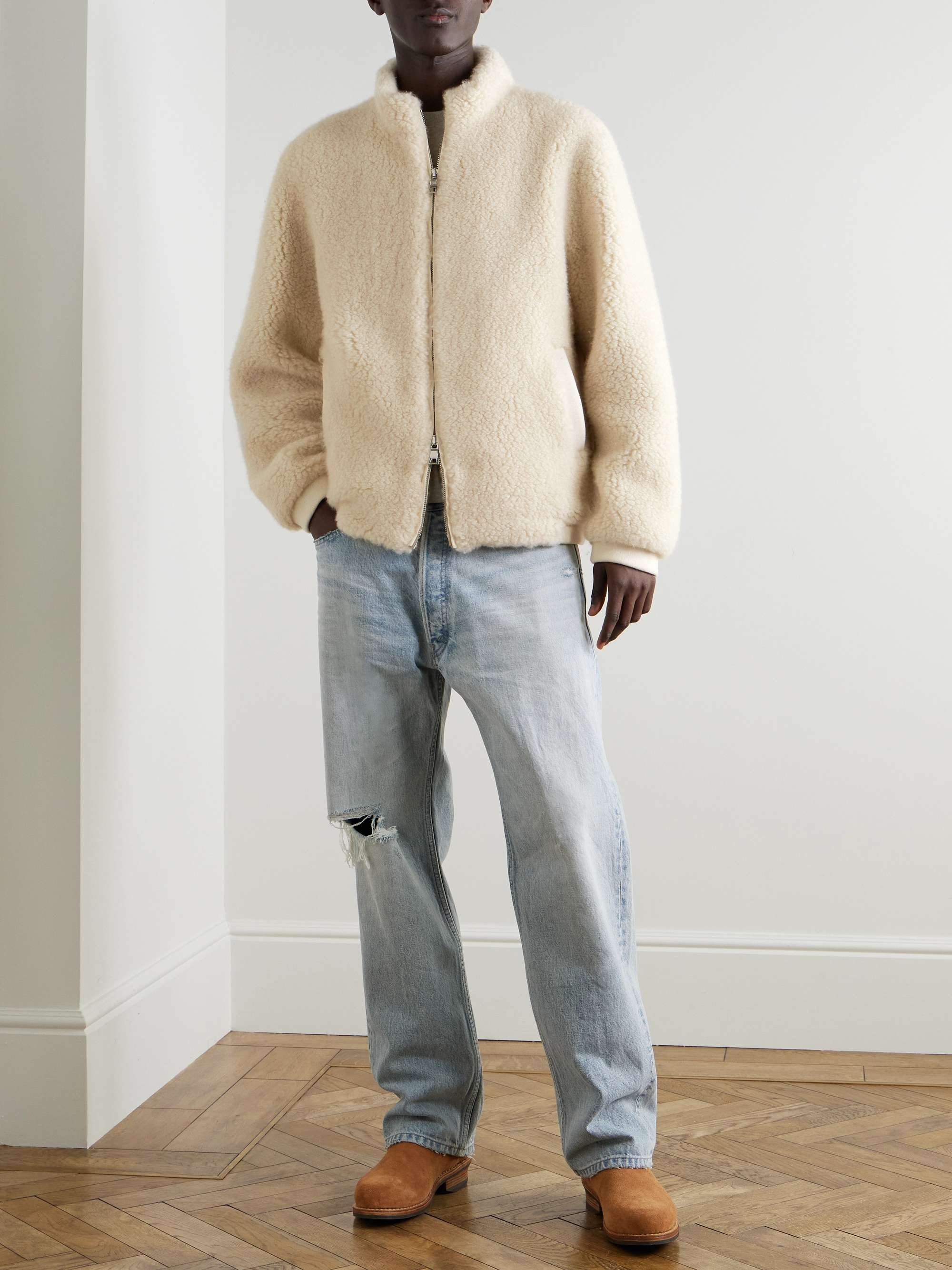 T-Bird Cashmere-Fleece Jacket view
