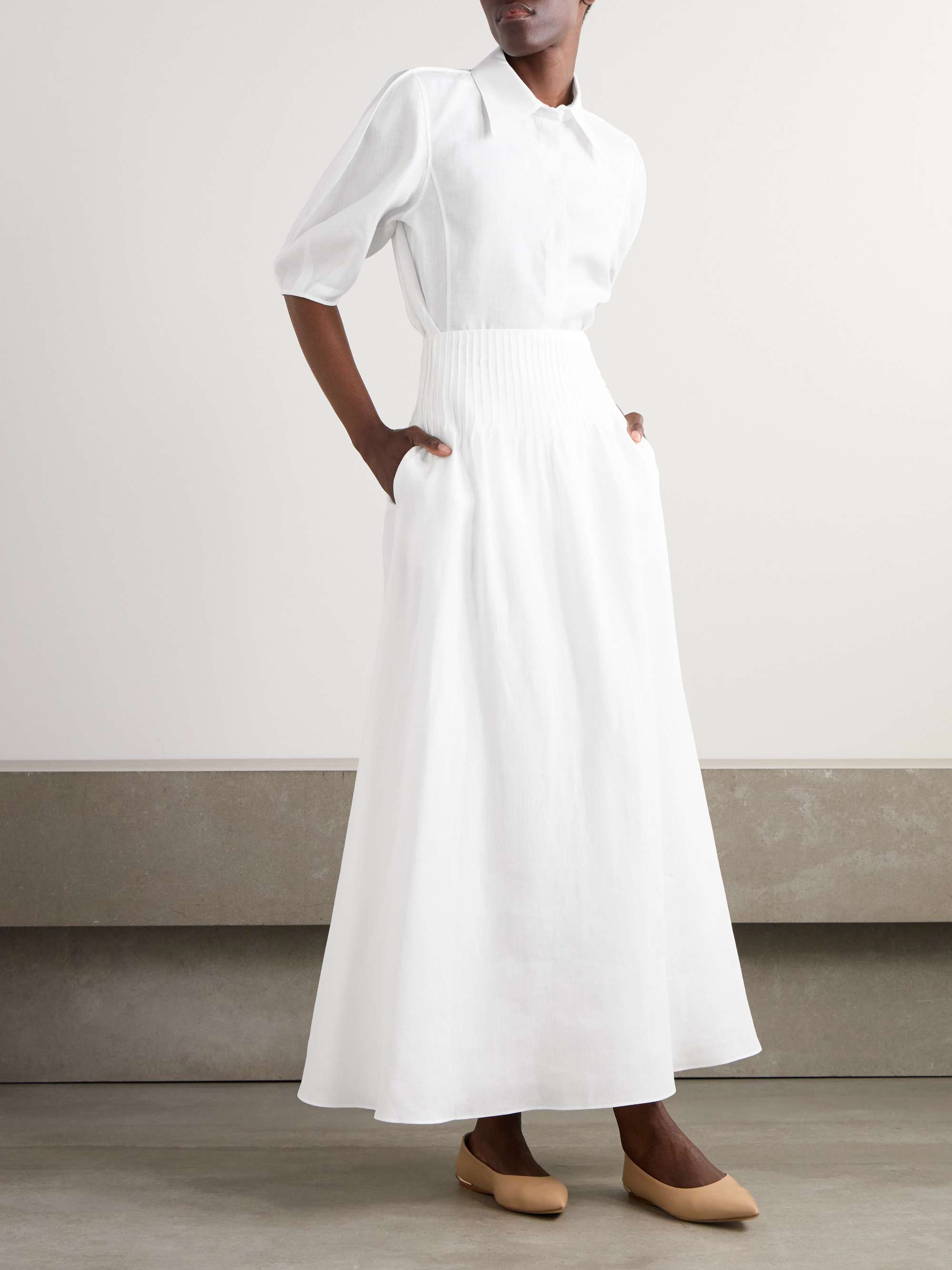 Sansi linen shirt view