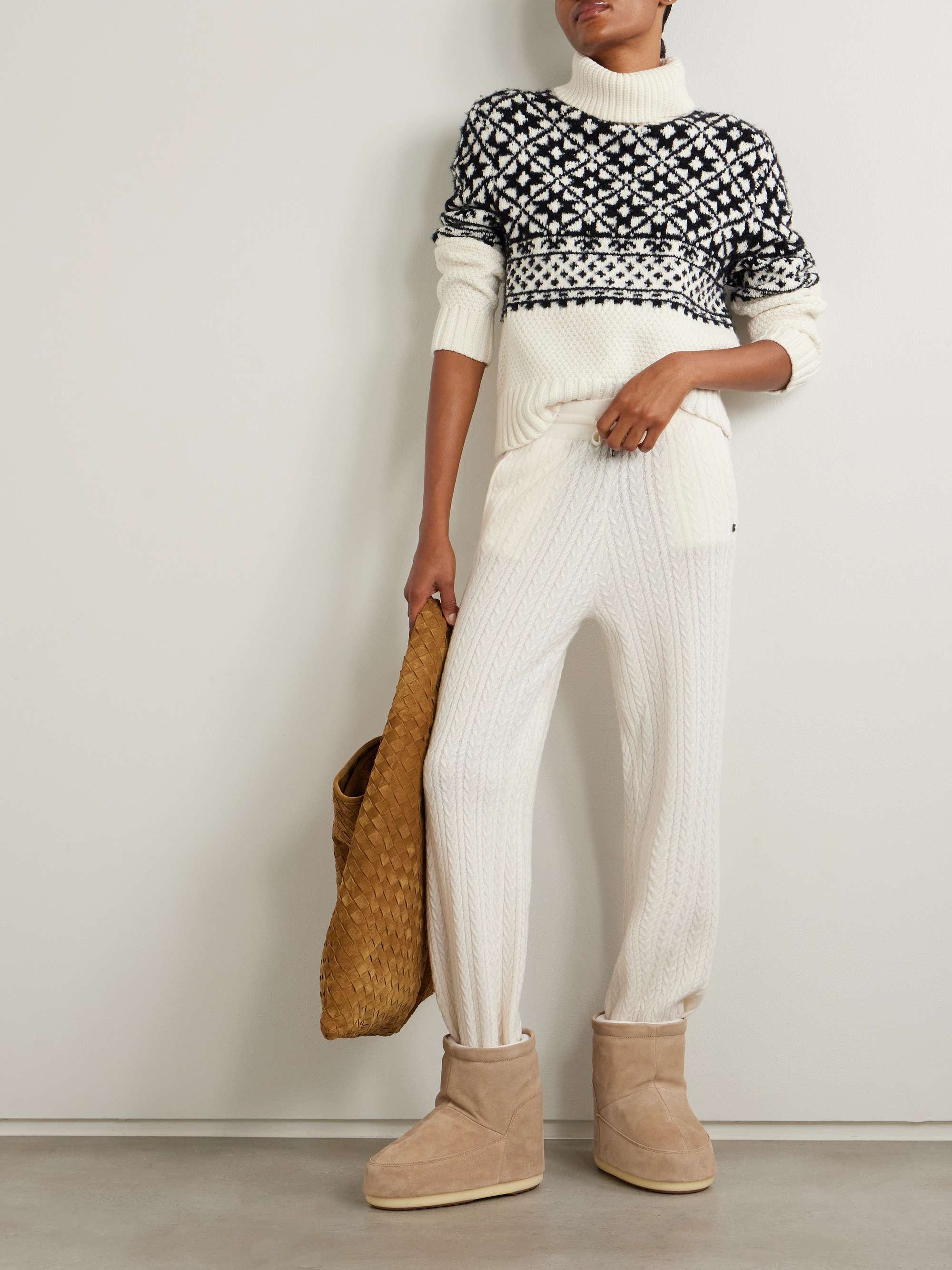 Nadia Fair Isle wool-blend turtleneck sweater view
