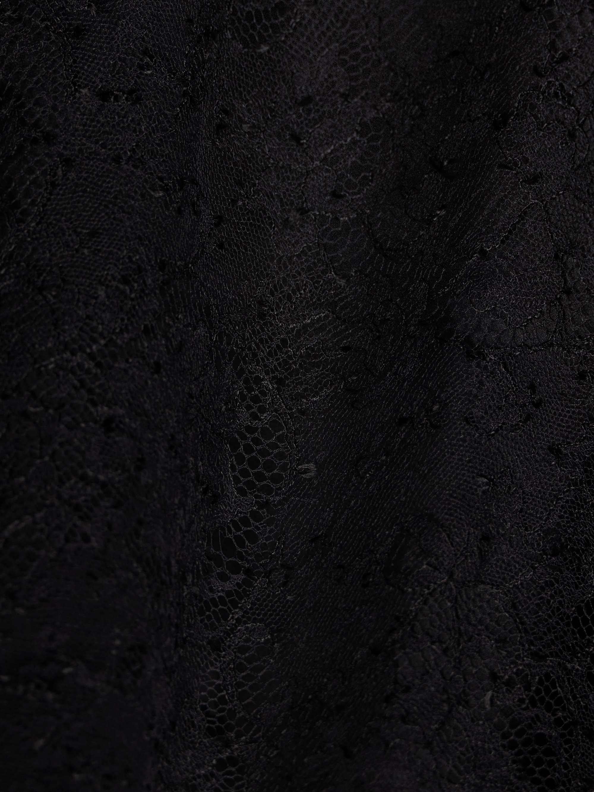 Mabel lace and silk-charmeuse mini dress view