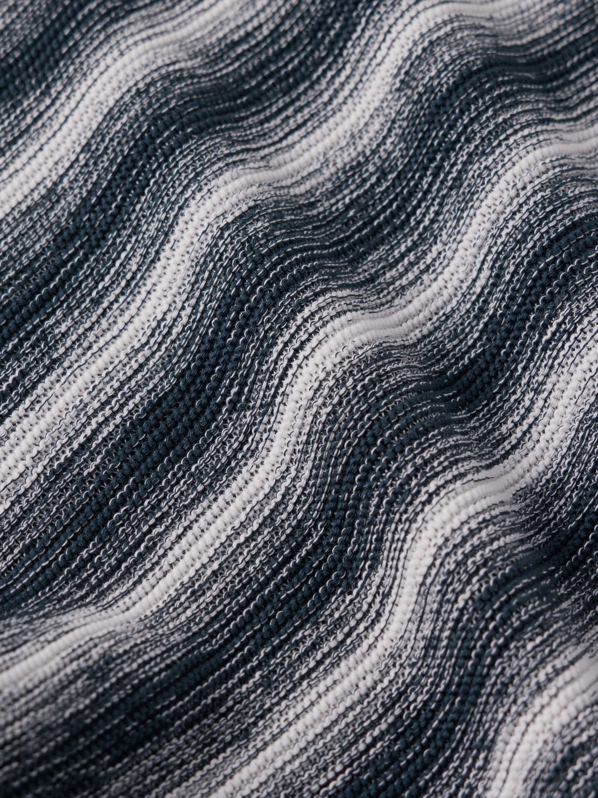 Slim-Fit Space-Dyed Cotton and Silk-Blend Sweater view