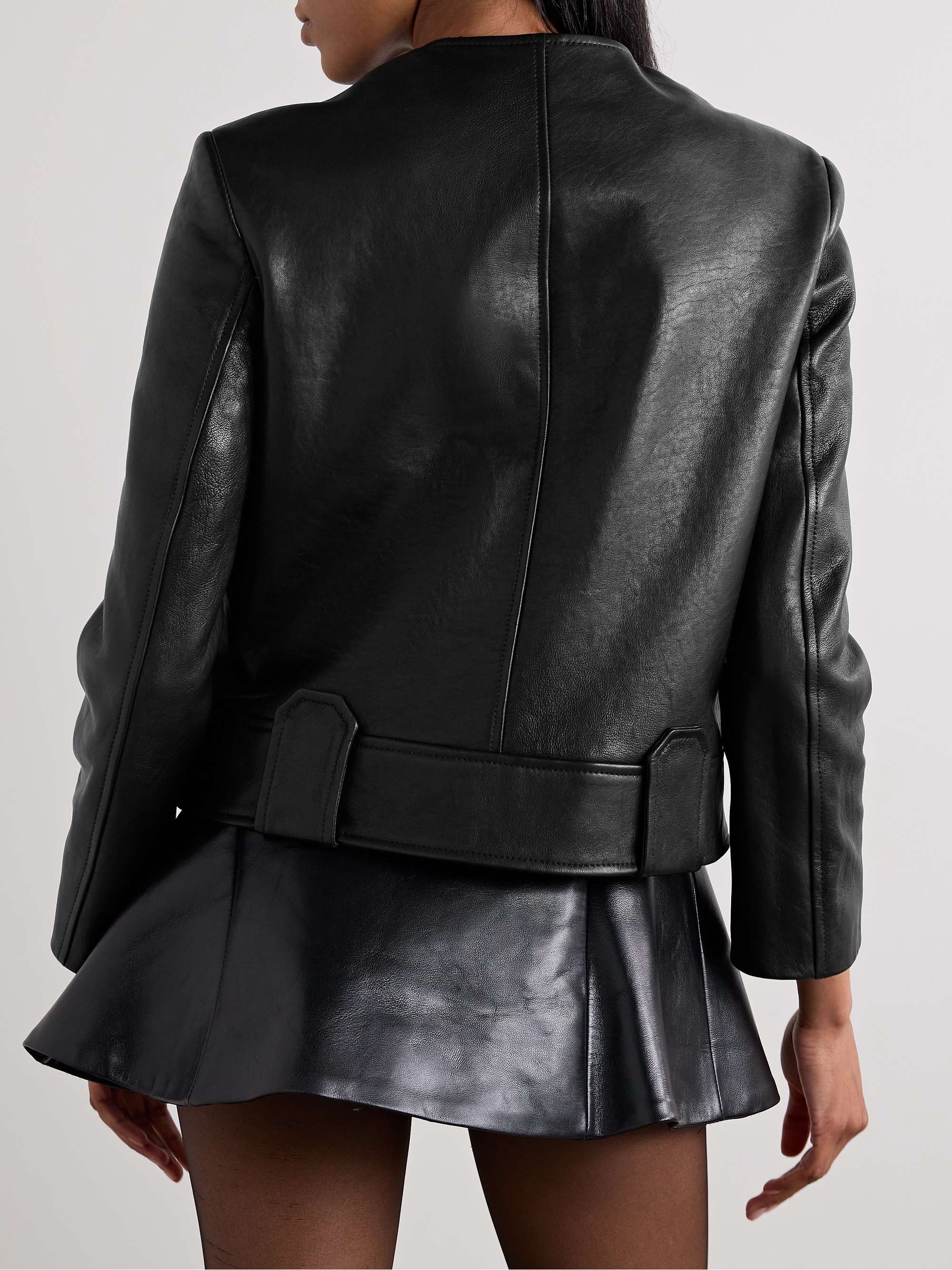 Laybin leather jacket view