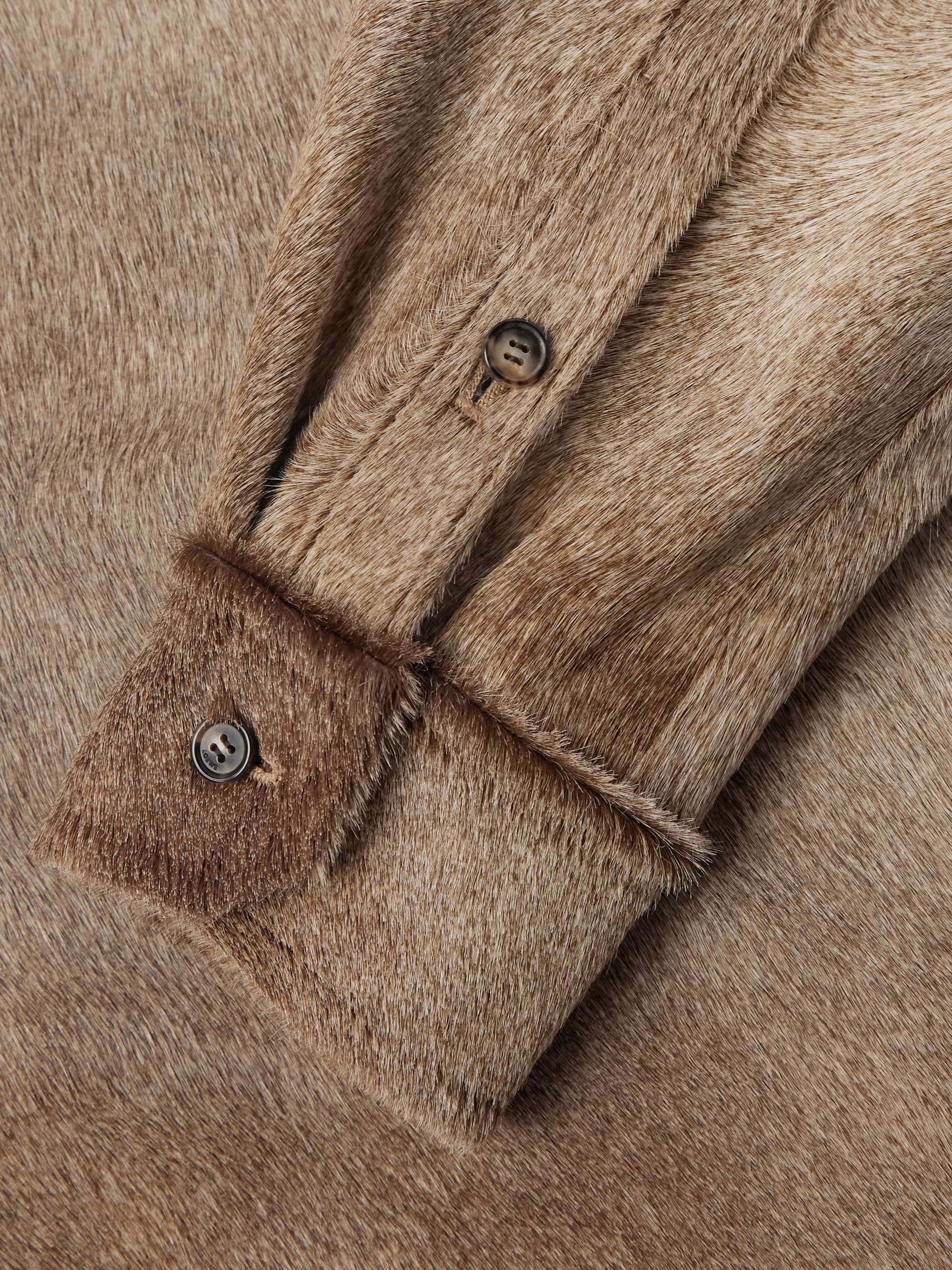 Calf Hair Overshirt view