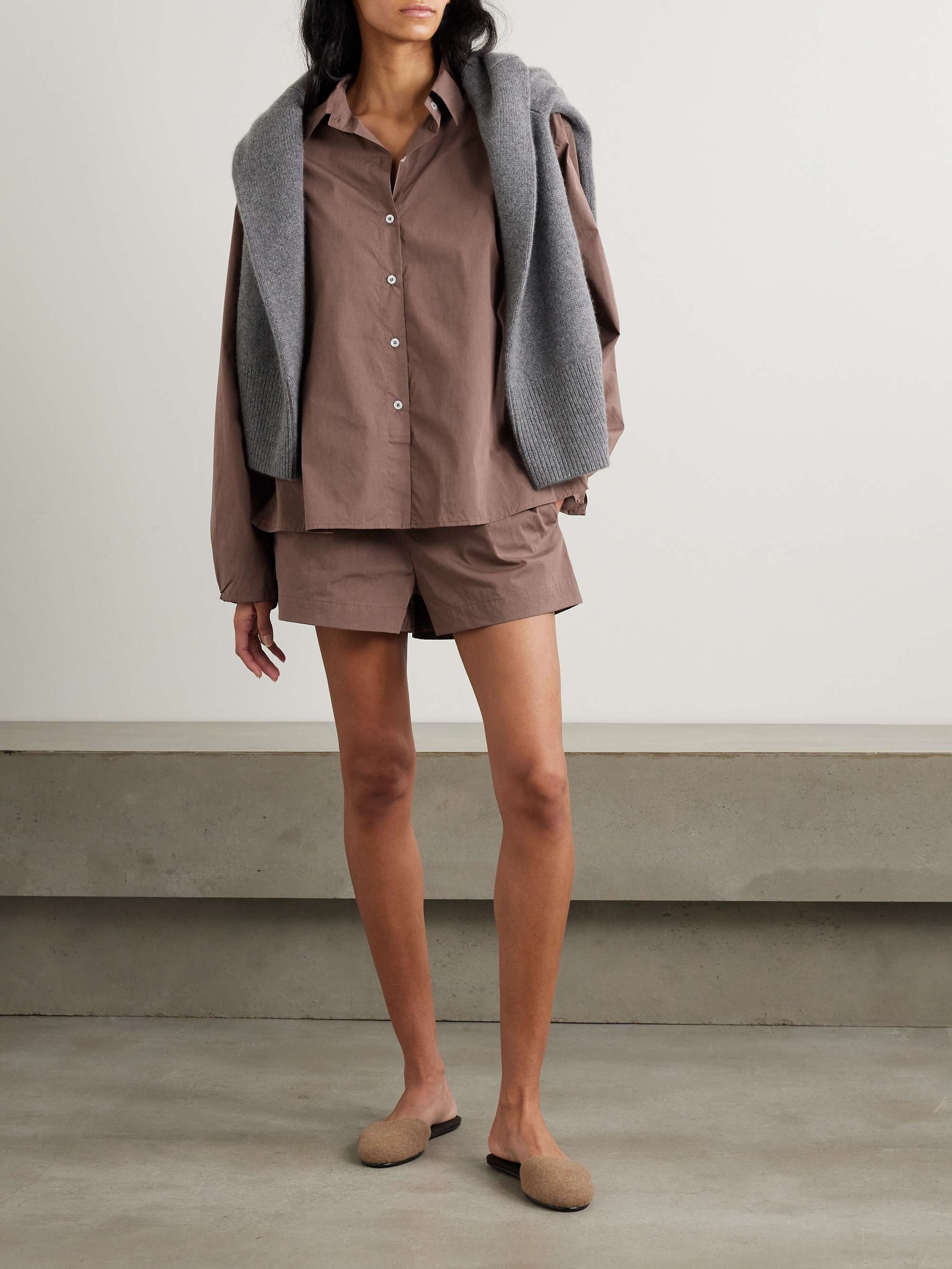 Day organic cotton shirt and shorts set view