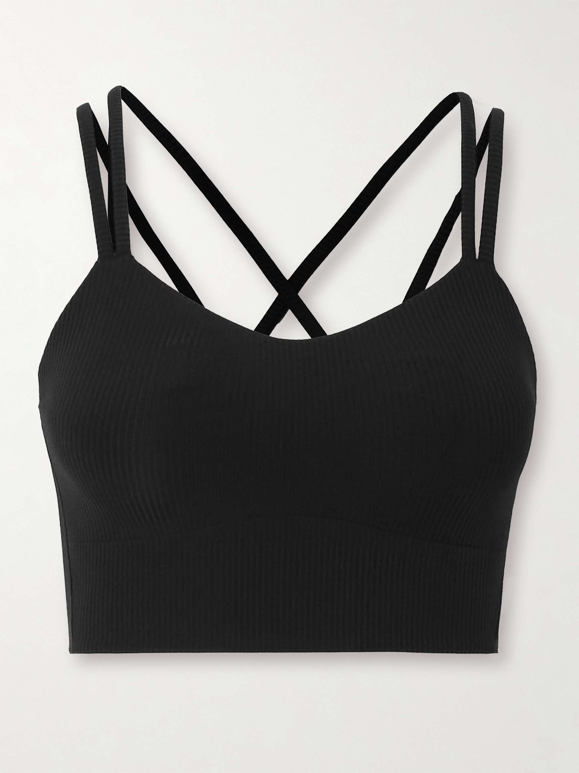 Like a Cloud ribbed sports bra view