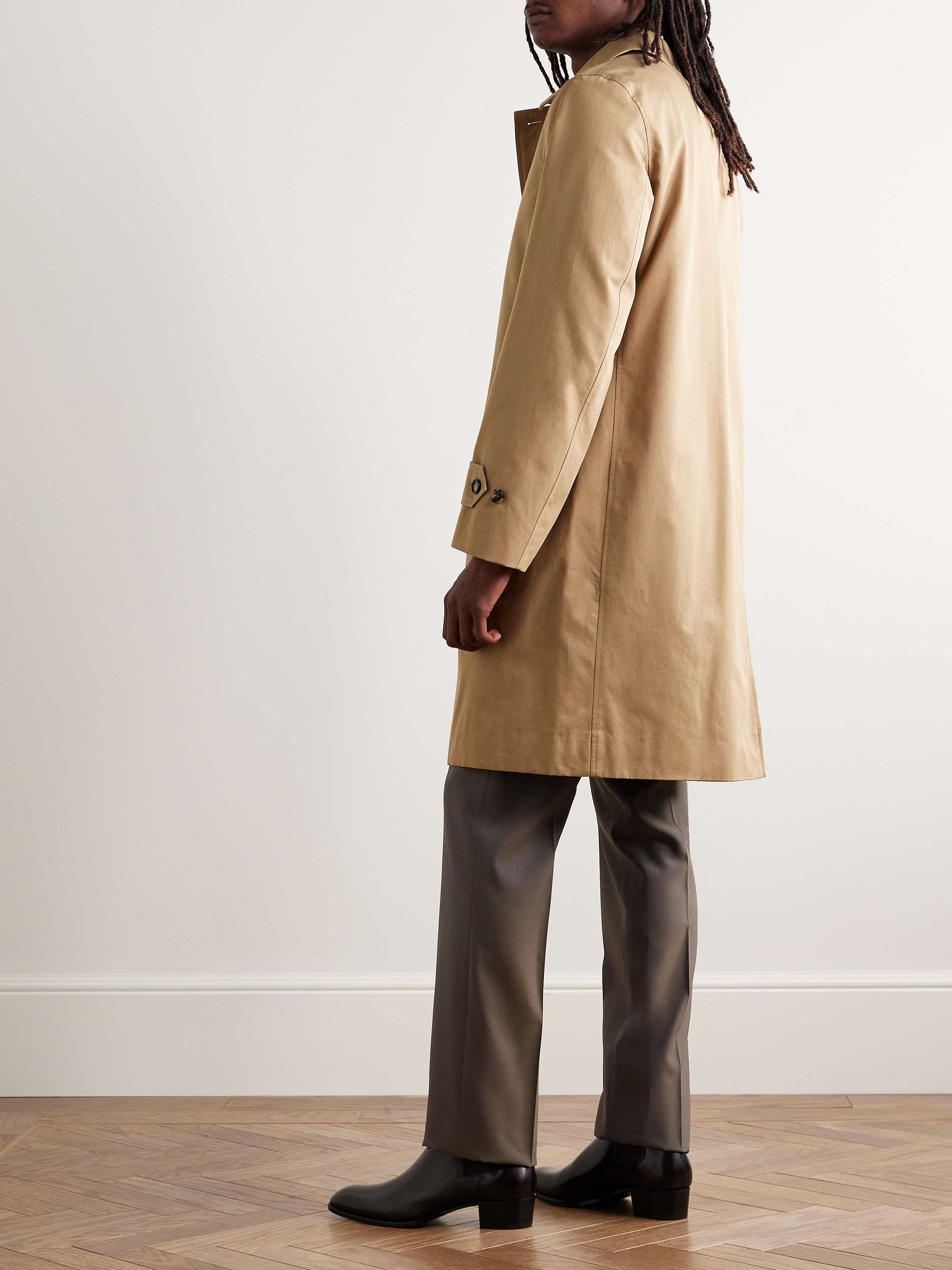 Cotton-Gabardine Trench Coat view