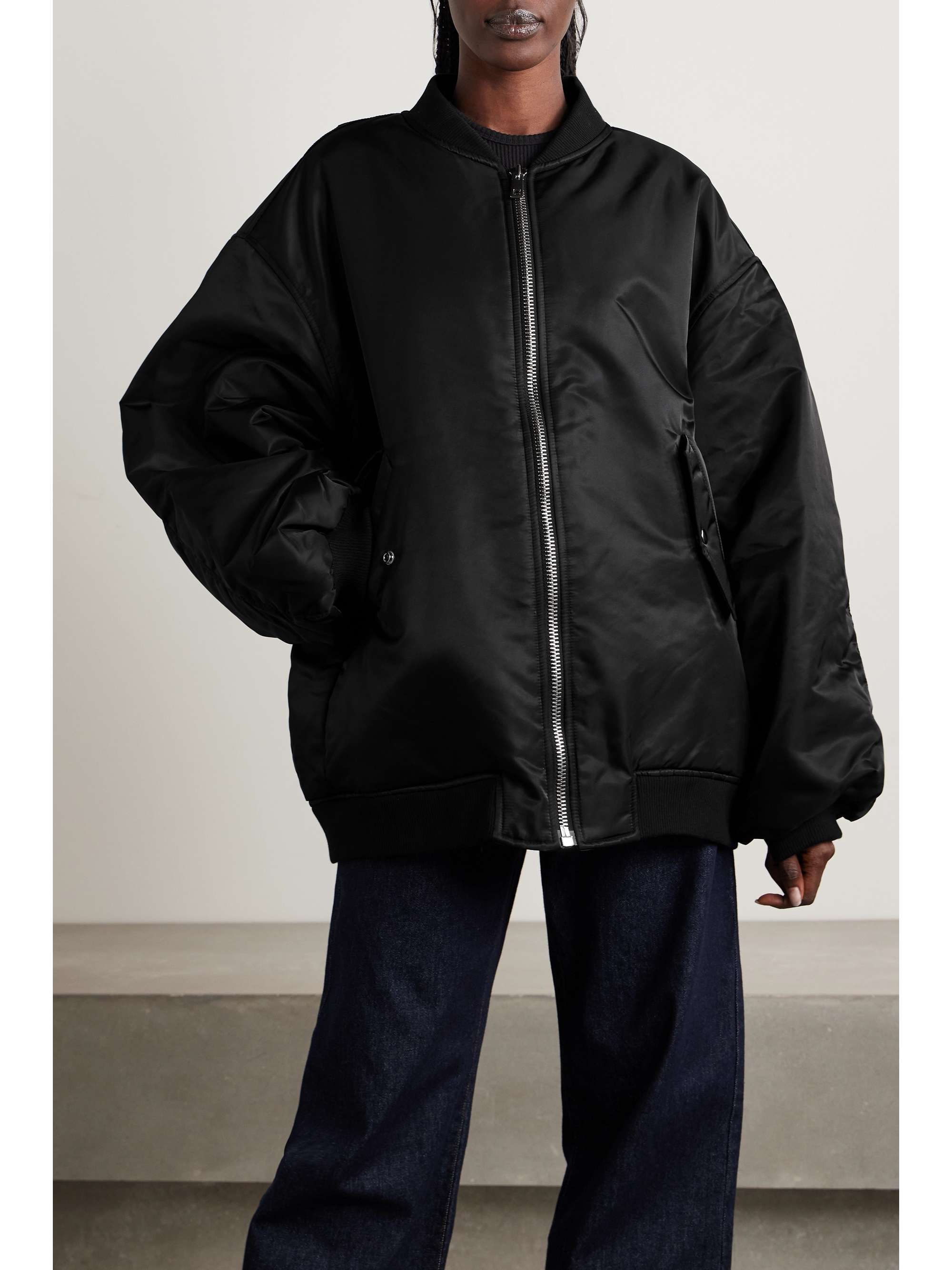 Astra shell bomber jacket view