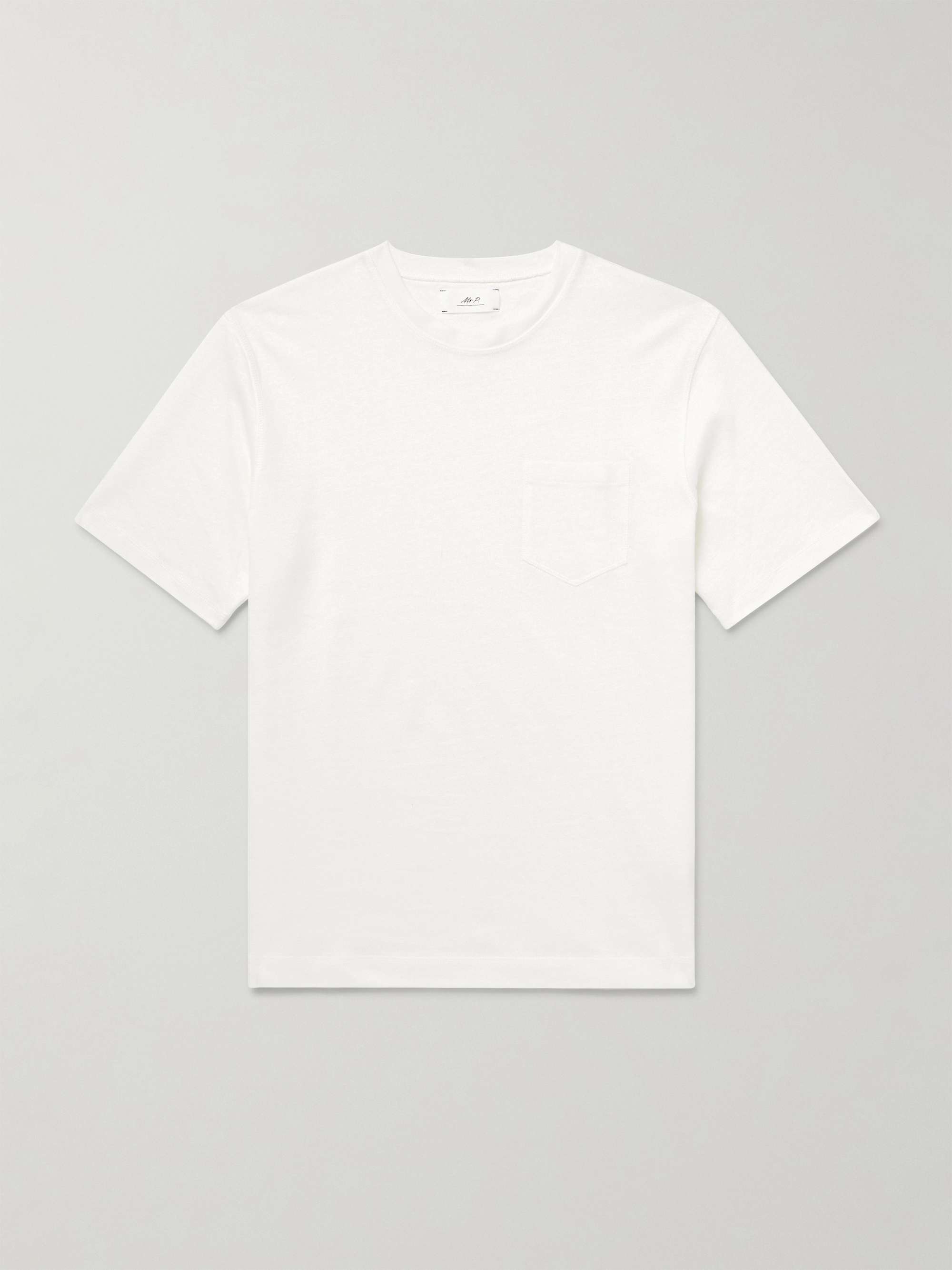 Linen and Organic Cotton-Blend T-Shirt view