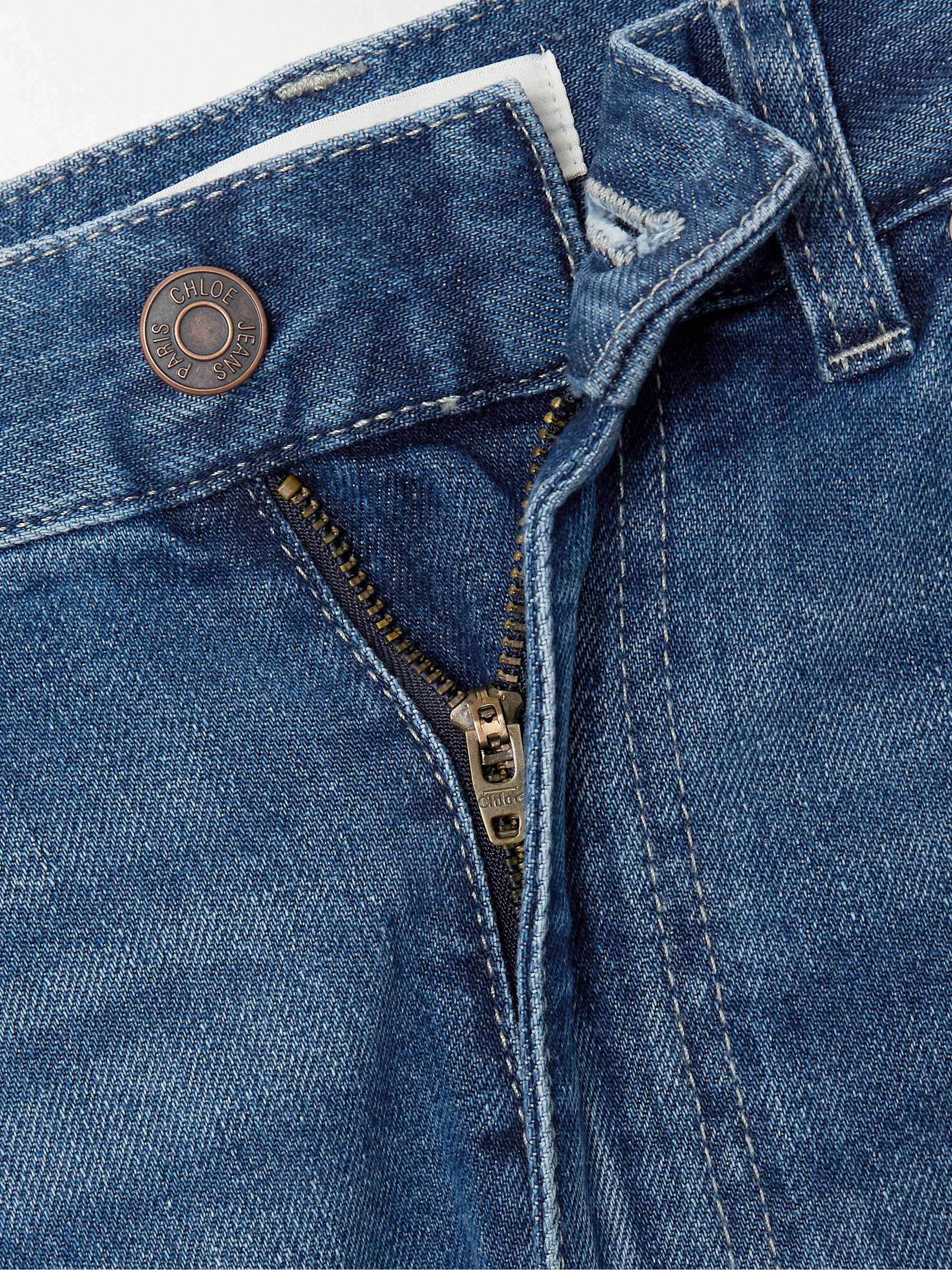 High-rise skinny jeans view