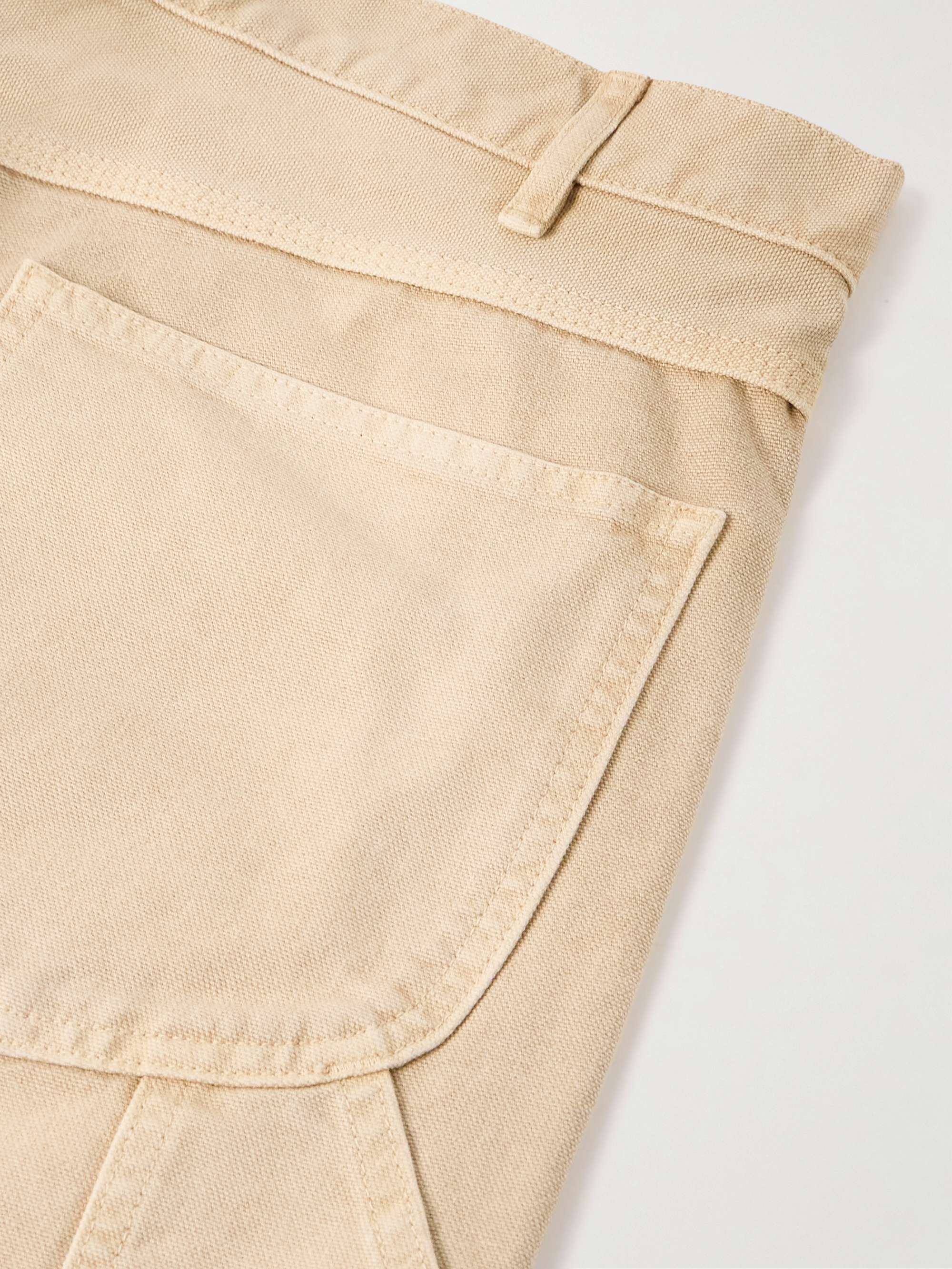 Duck Straight-Leg Garment-Dyed Jeans view
