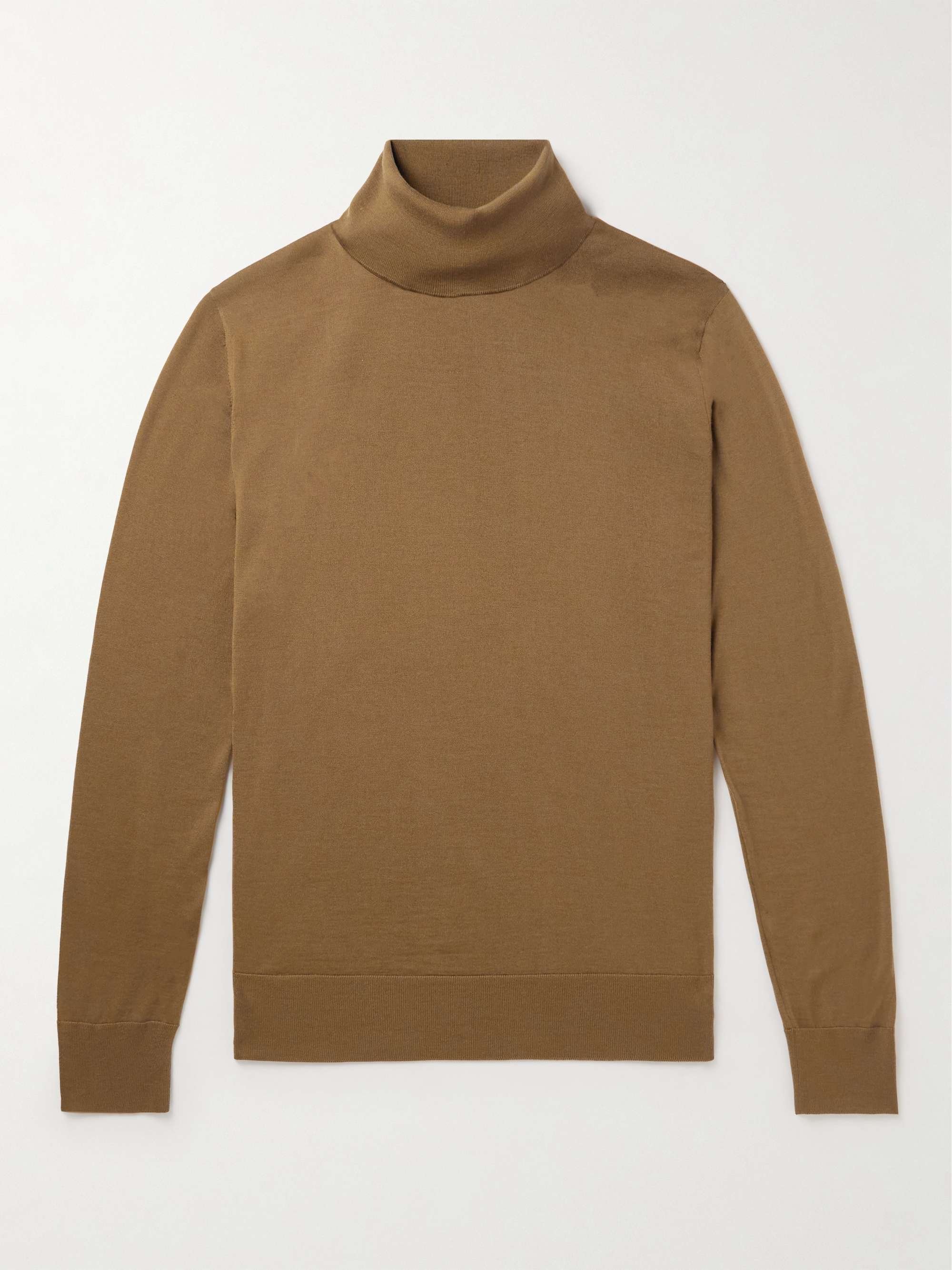 Dolcevita Slim-Fit Virgin Wool Rollneck Sweater view