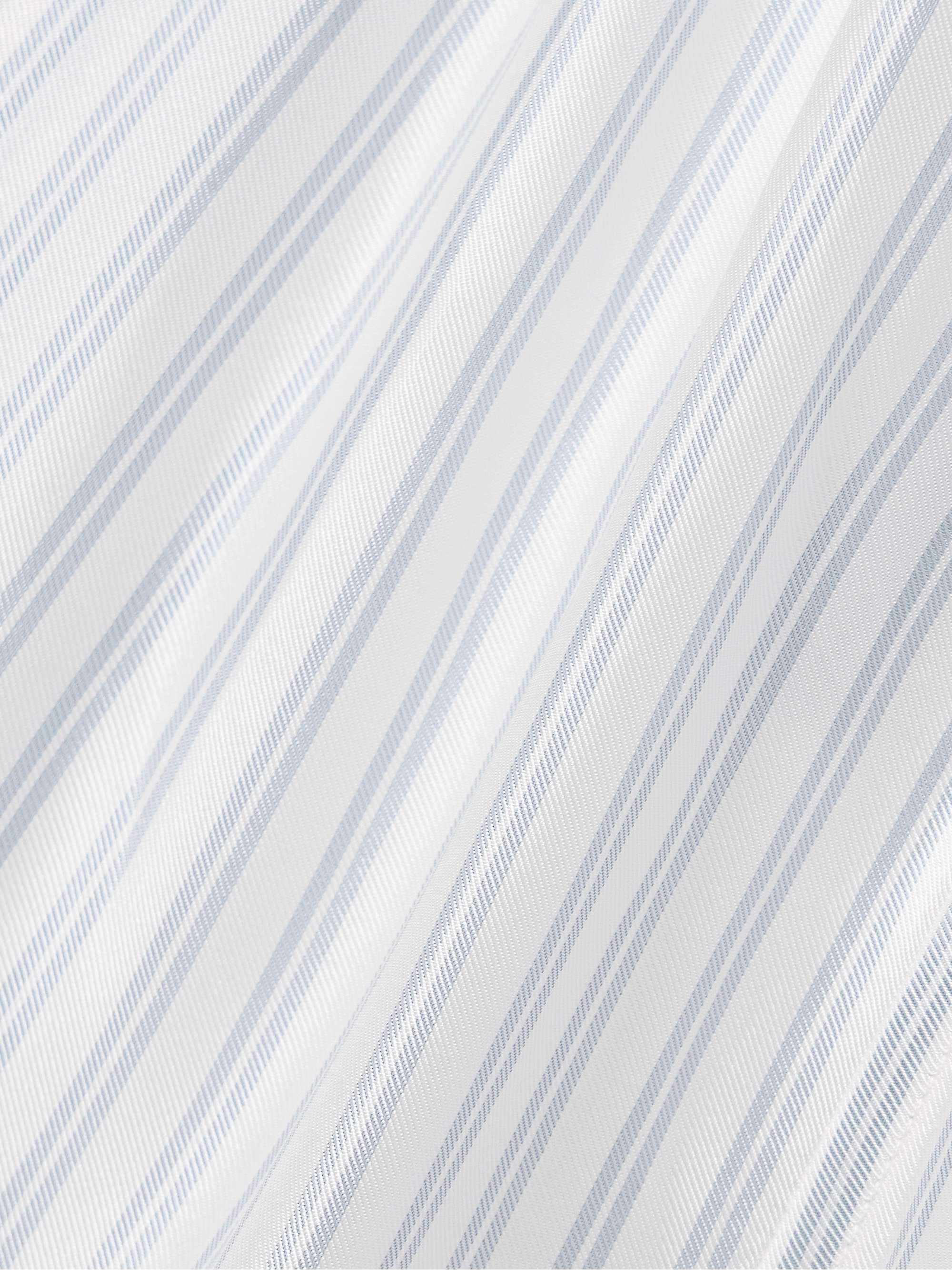 Striped satin-twill pajama pants view