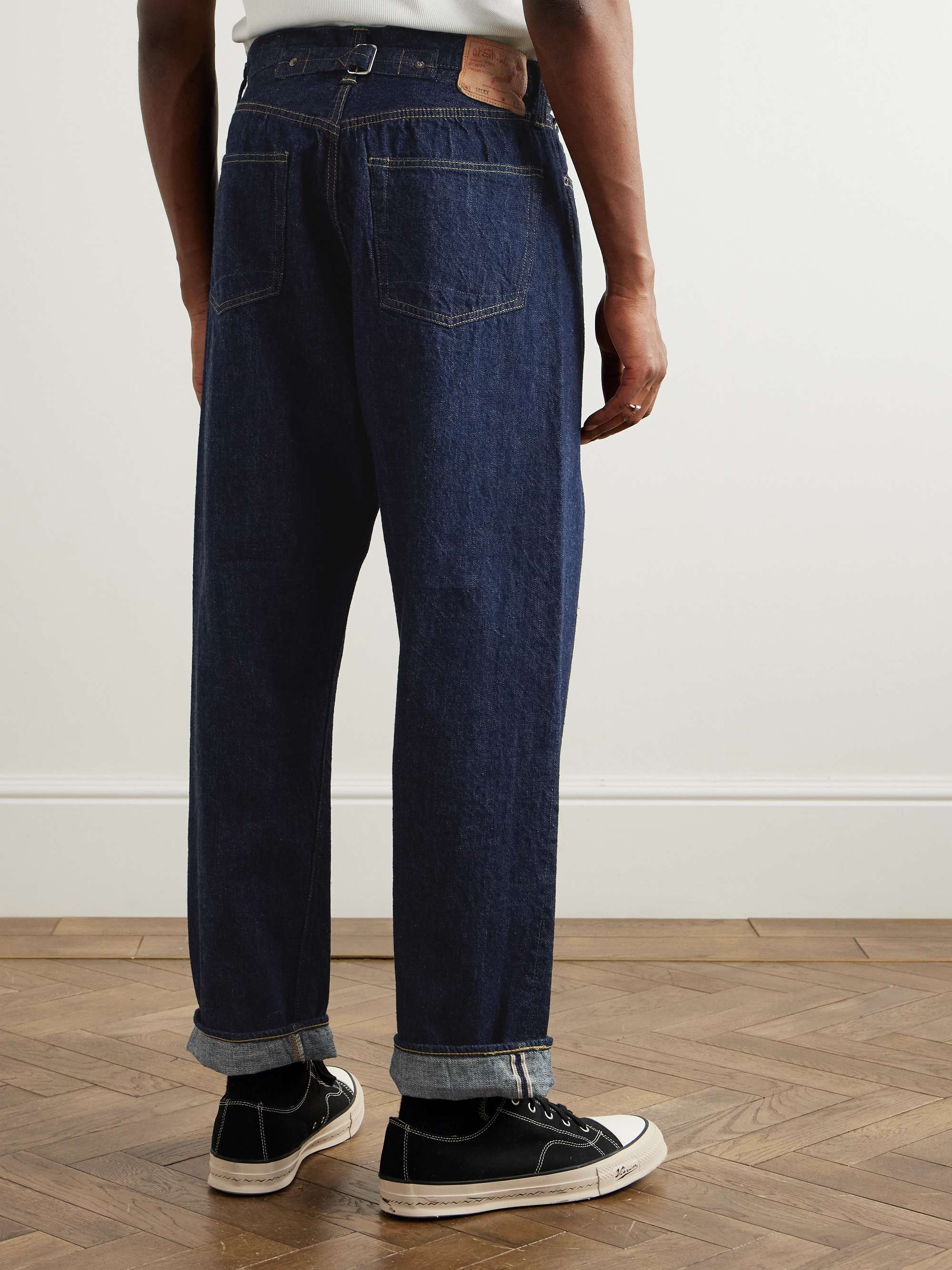 Grand Dad's Straight-Leg Selvedge Jeans view