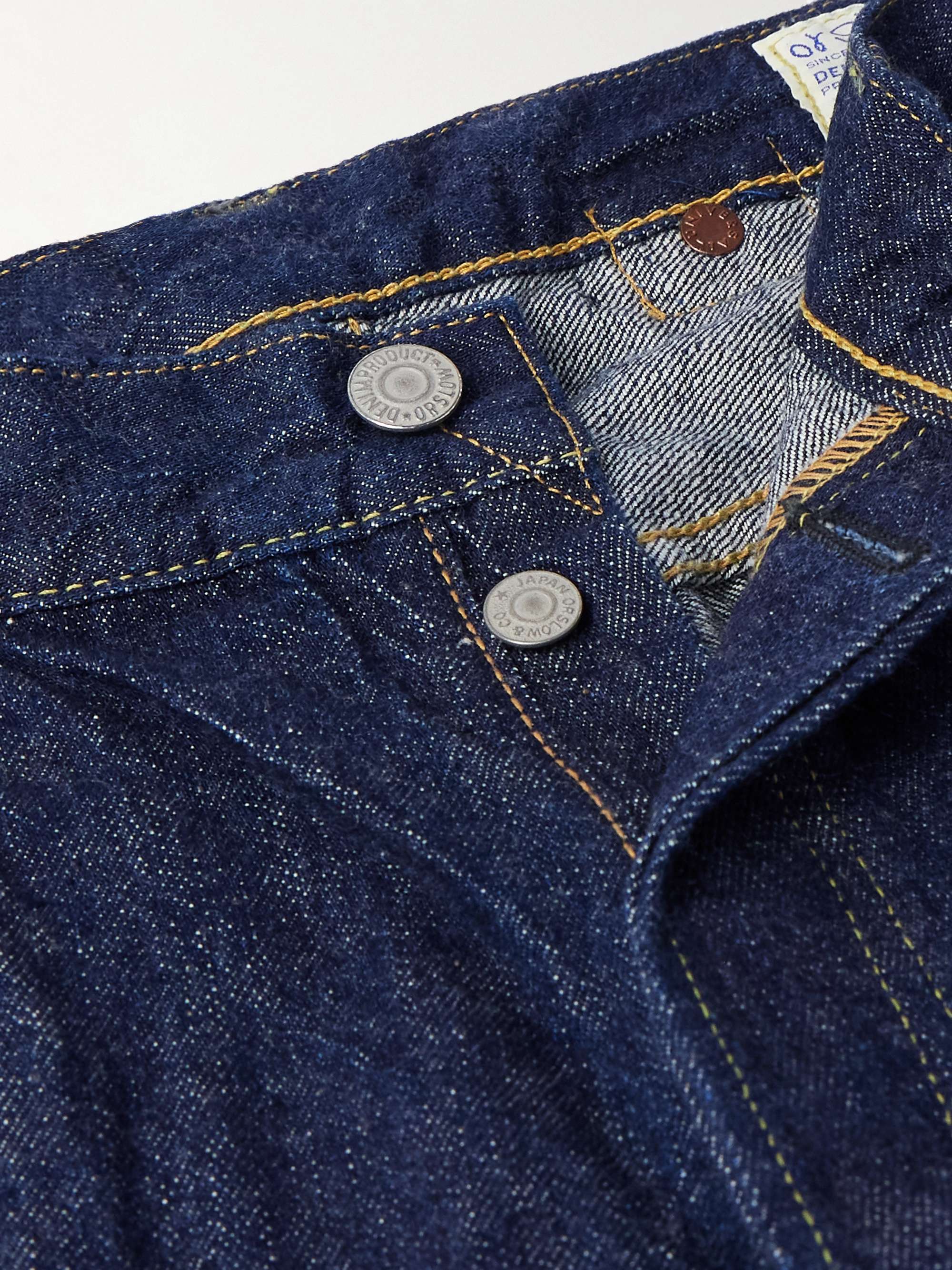 Grand Dad's Straight-Leg Selvedge Jeans view