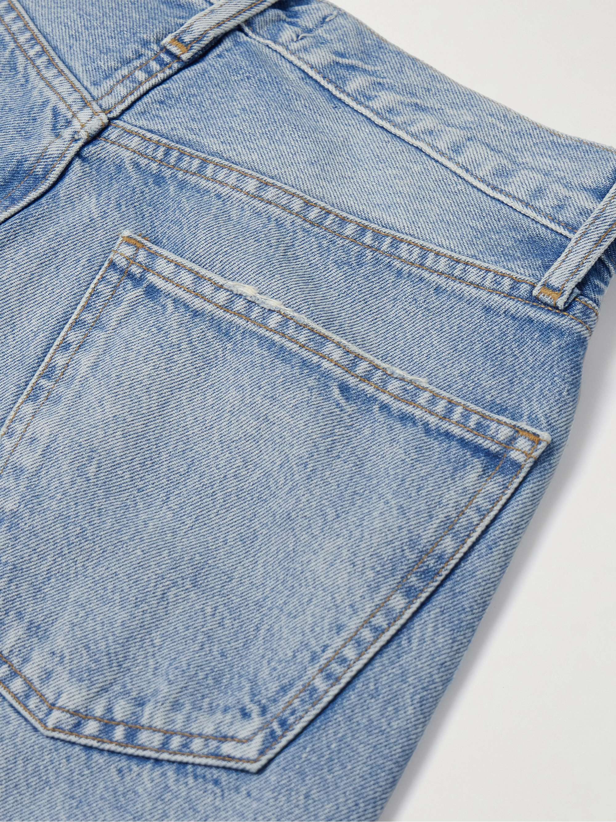 '90s Pinch Waist high-rise straight-leg organic jeans view
