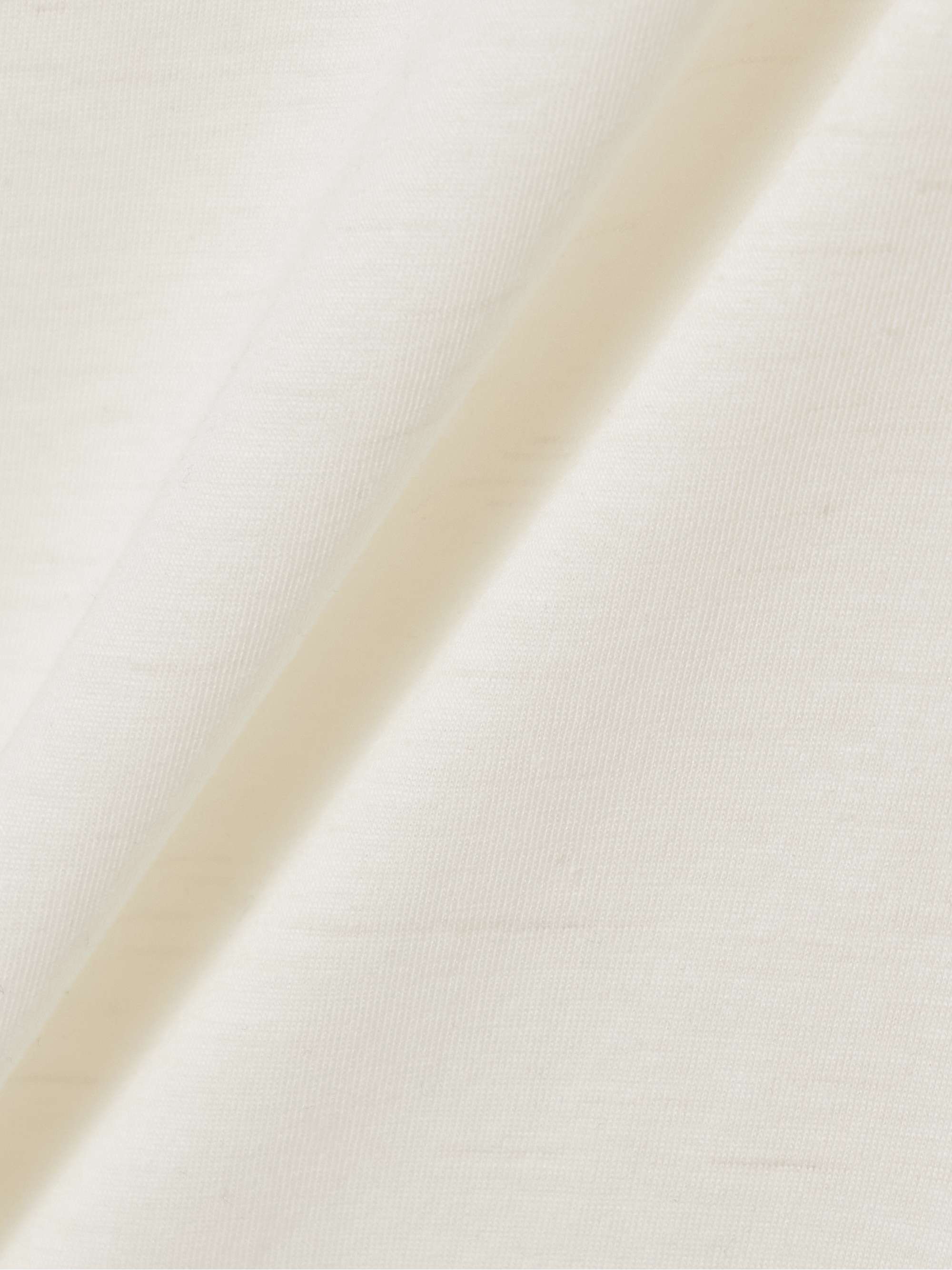 Cotton and silk-blend jersey tank view