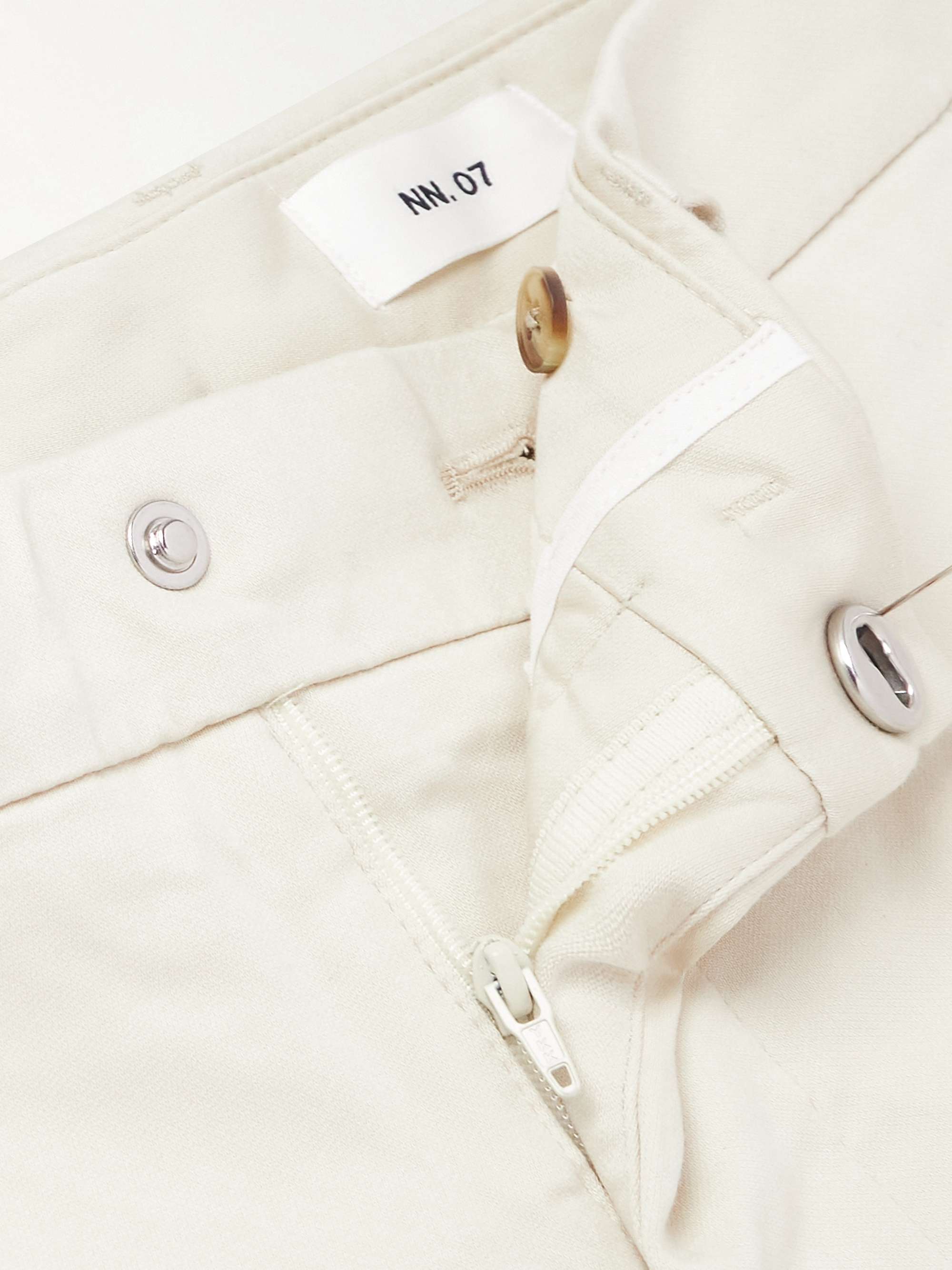 Theo Tapered Stretch Organic Cotton-Twill Chinos view