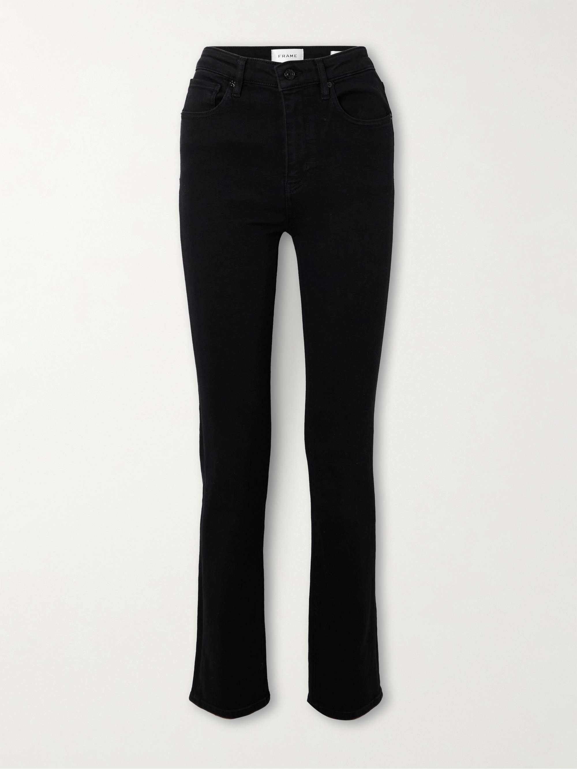Pencil Super stretch mid-rise skinny jeans view