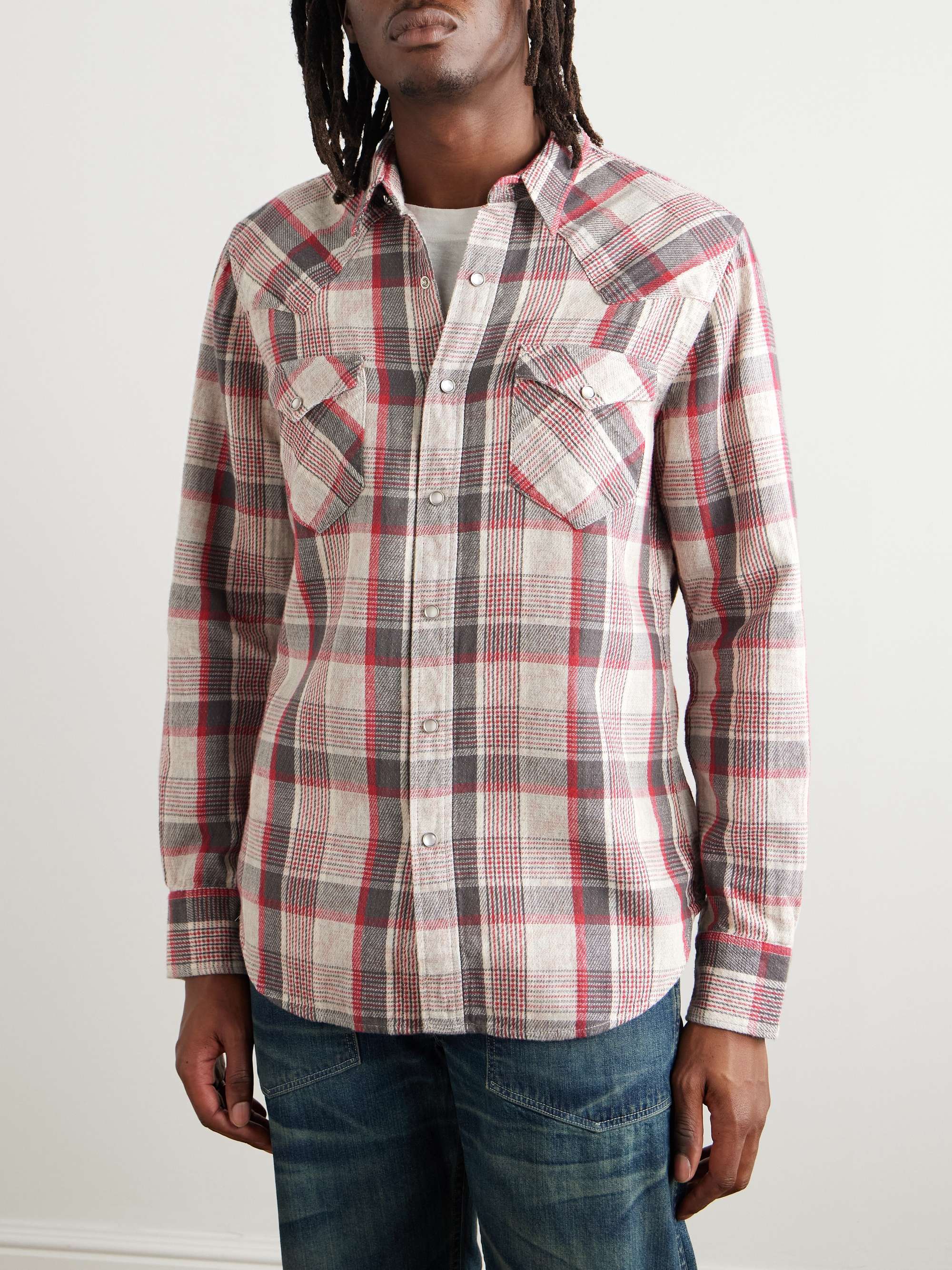 Buffalo Checked Cotton-Flannel Shirt view