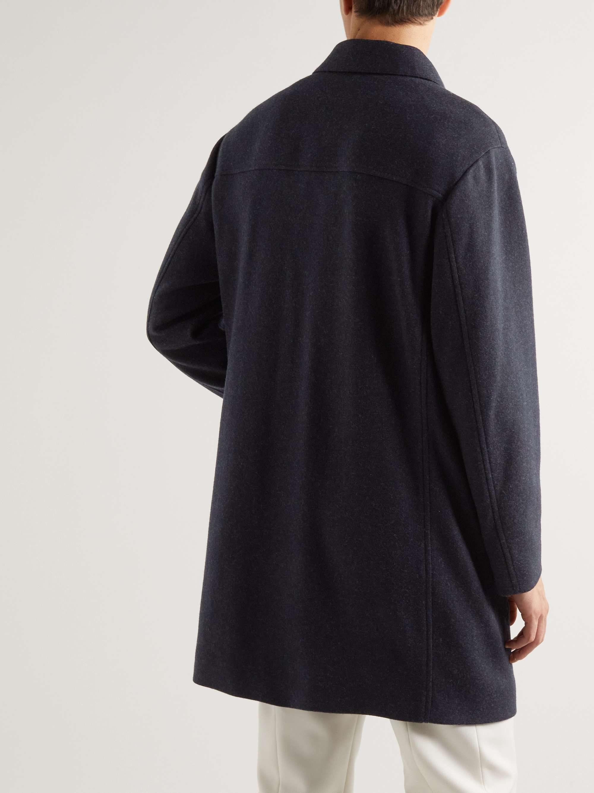 Double-Faced Cashmere-Blend Coat view