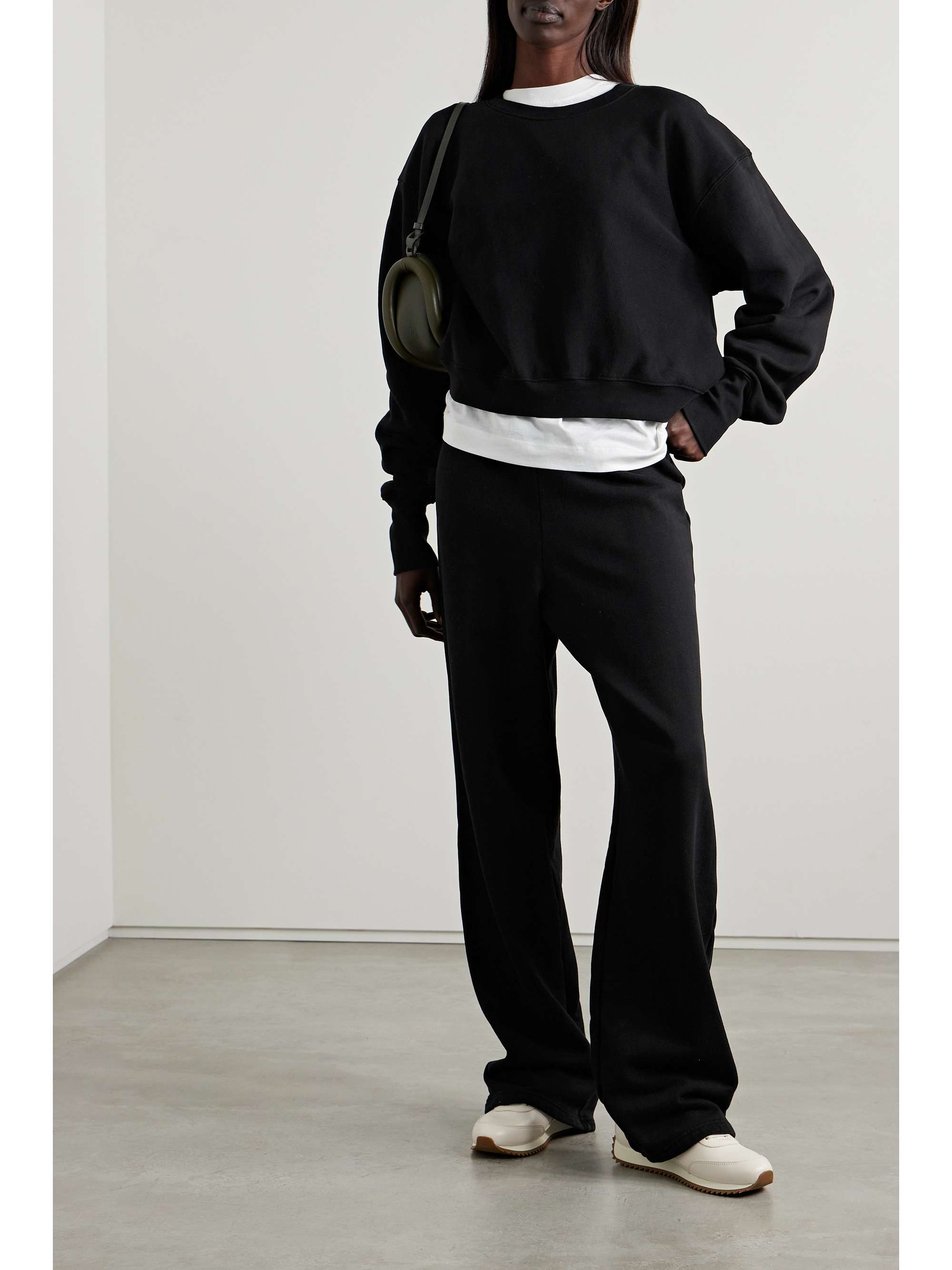 Ryder cotton-jersey sweatshirt view