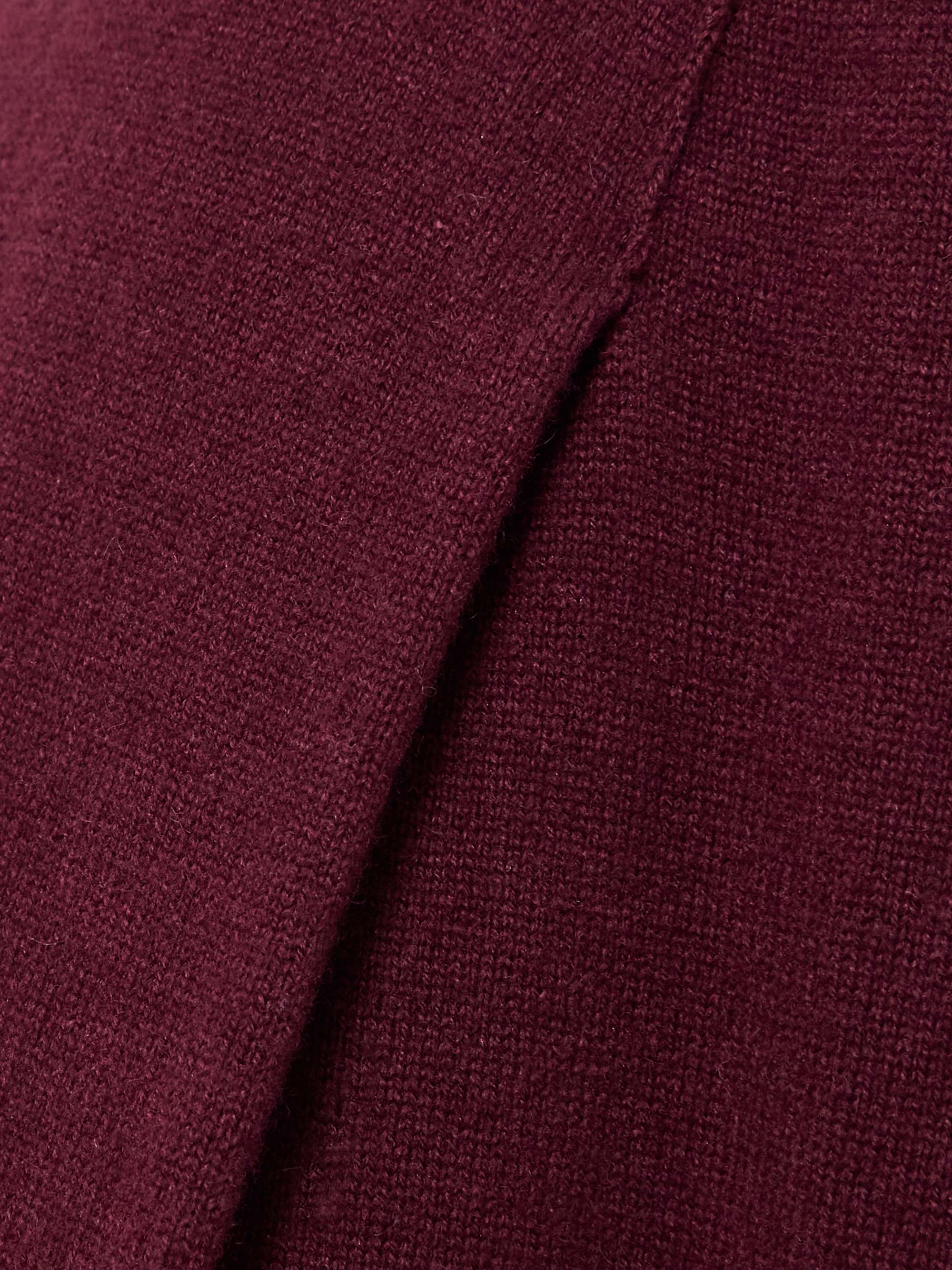 Pleated wool, cashmere and silk-blend wide-leg pants view
