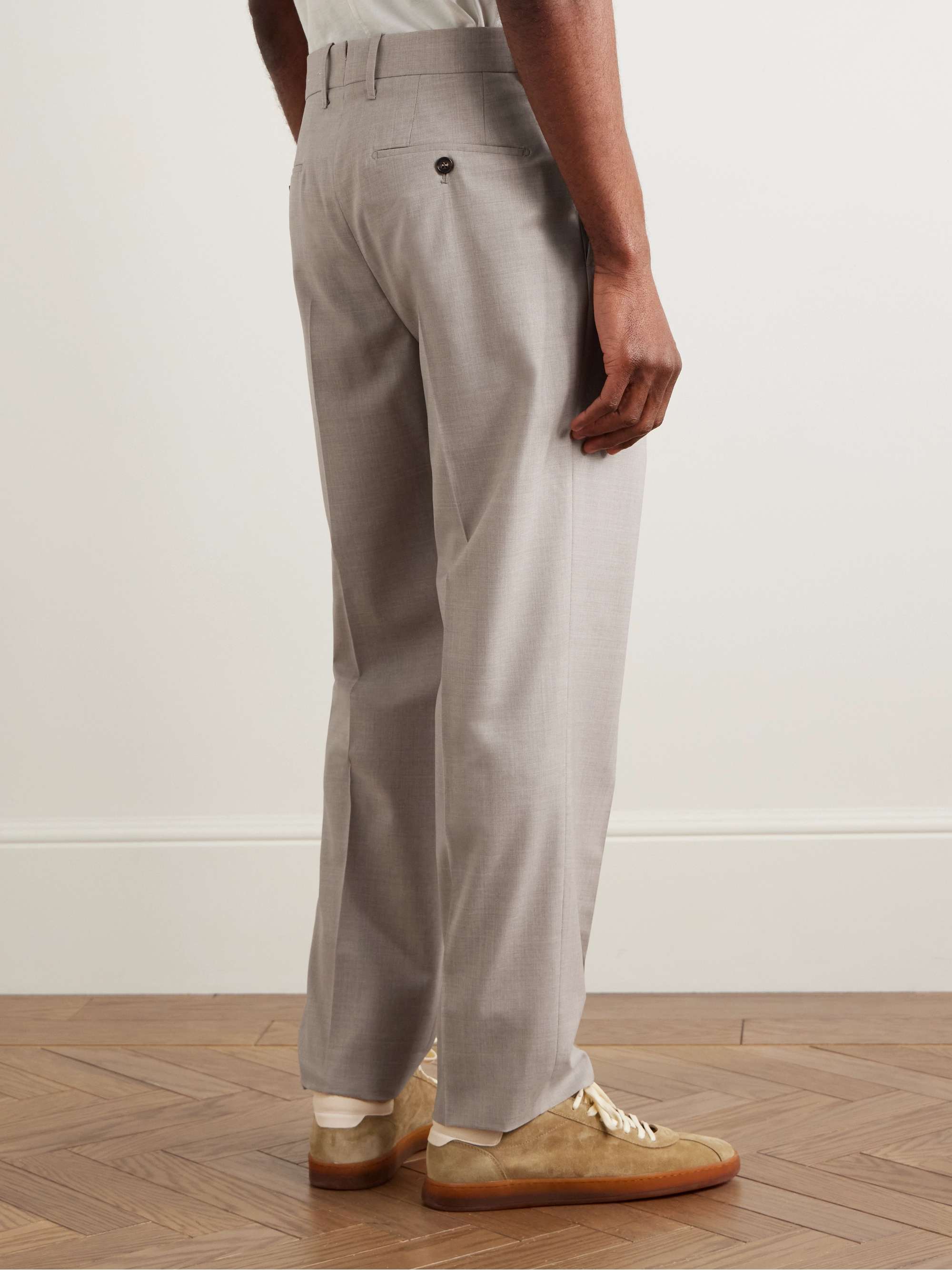 Venezia 1951 Tapered Pleated Virgin Wool Trousers view