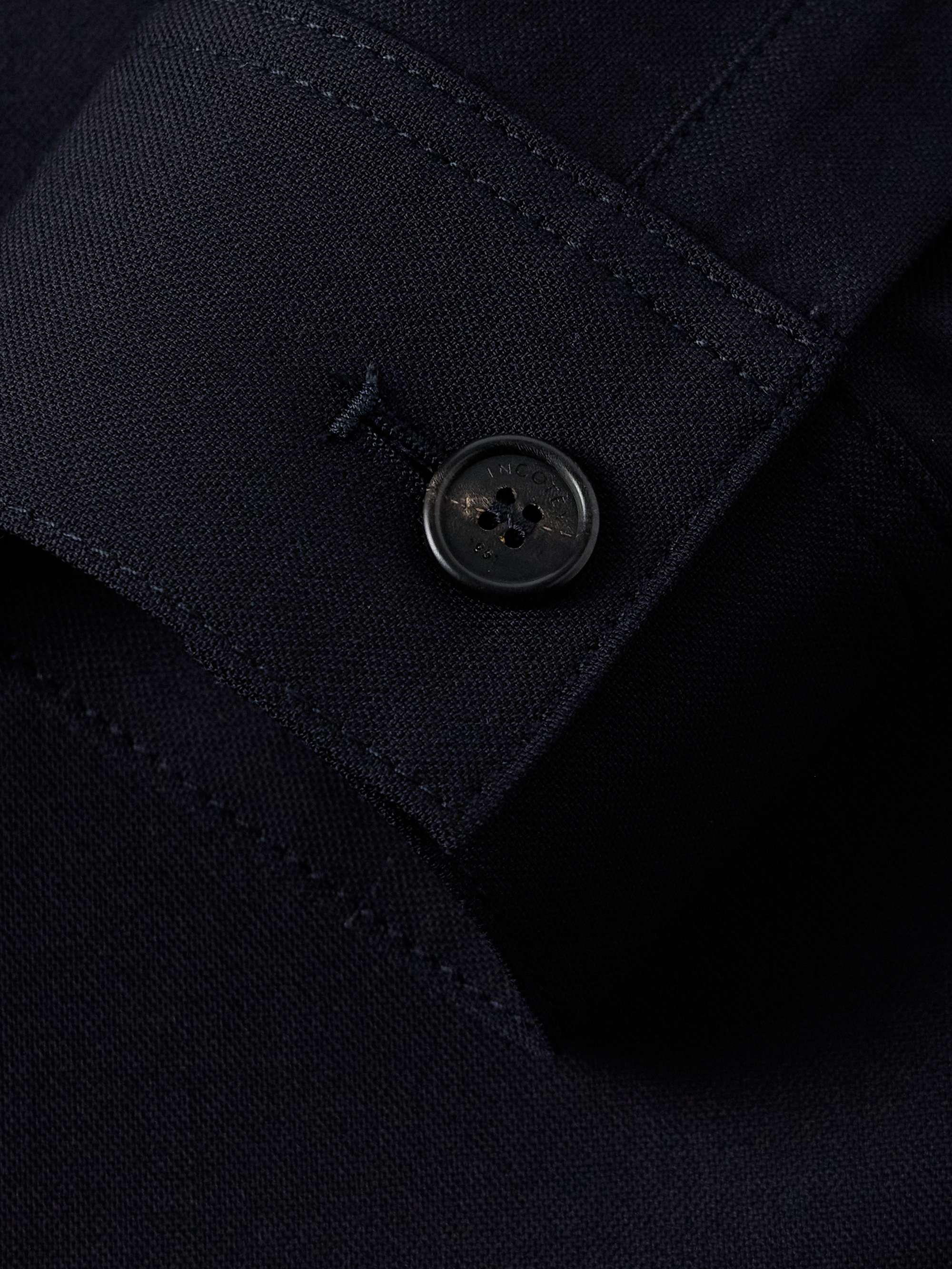 Slim-Fit Wool-Blend Overshirt view