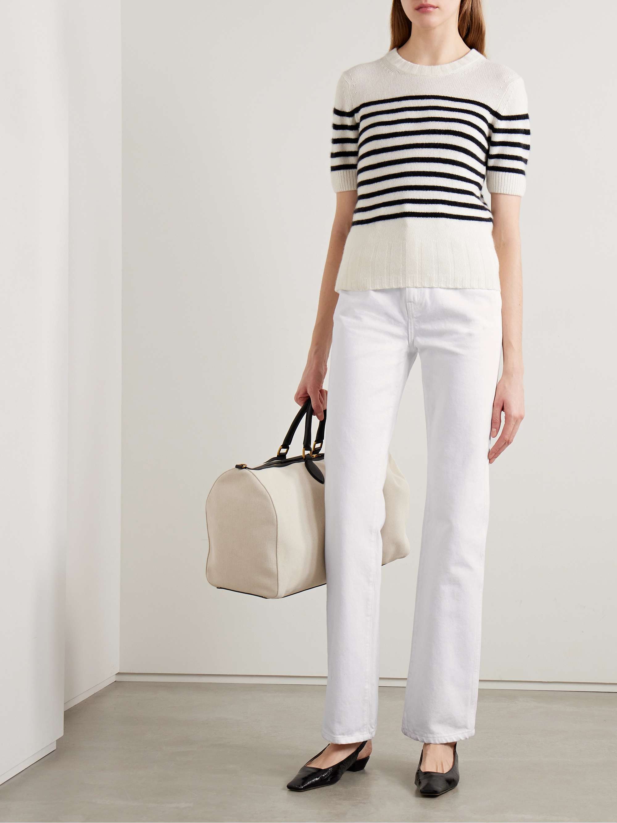 Danielle high-rise straight-leg jeans view