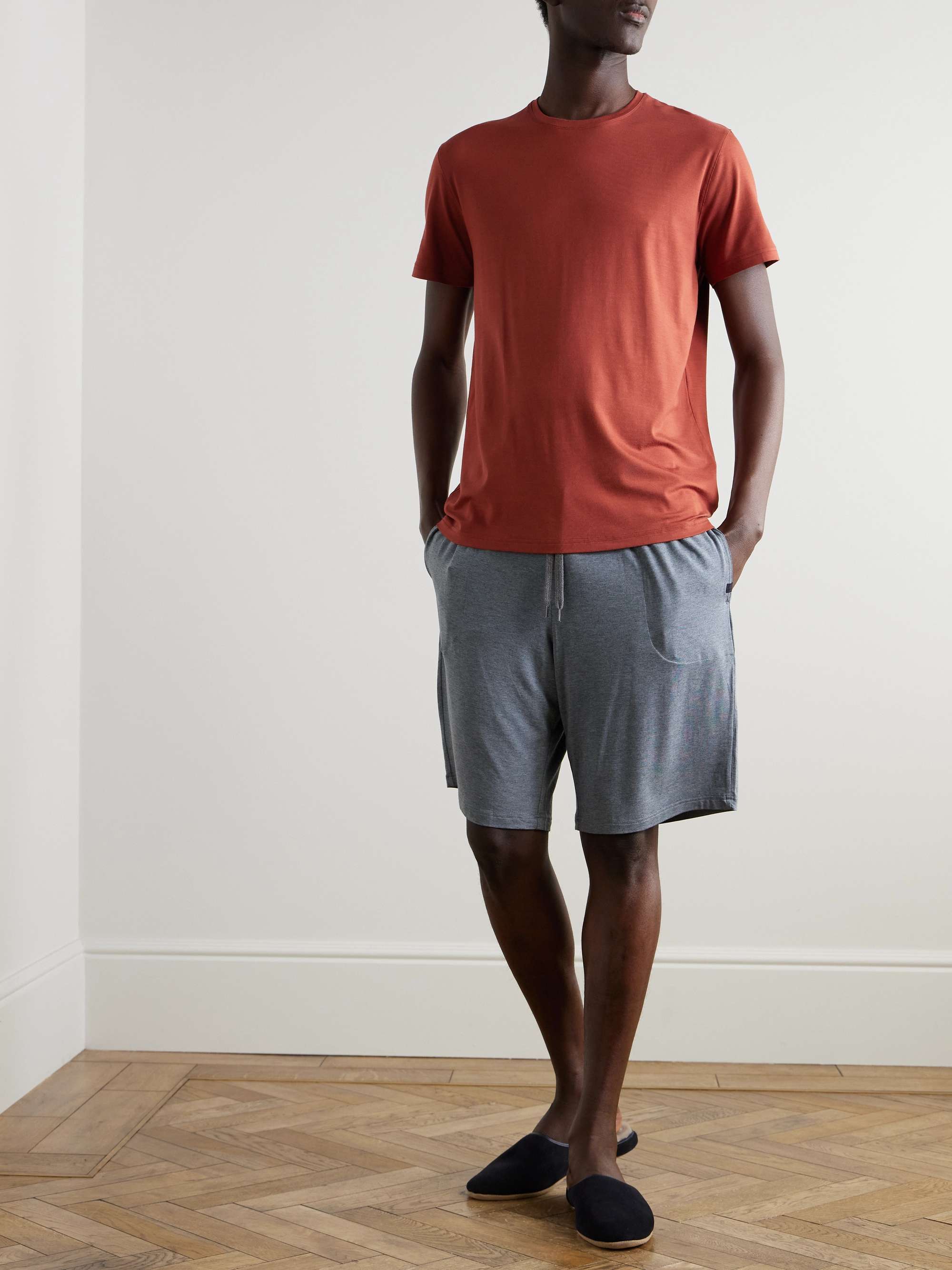 Basel Stretch-Micro Modal Jersey T-Shirt view