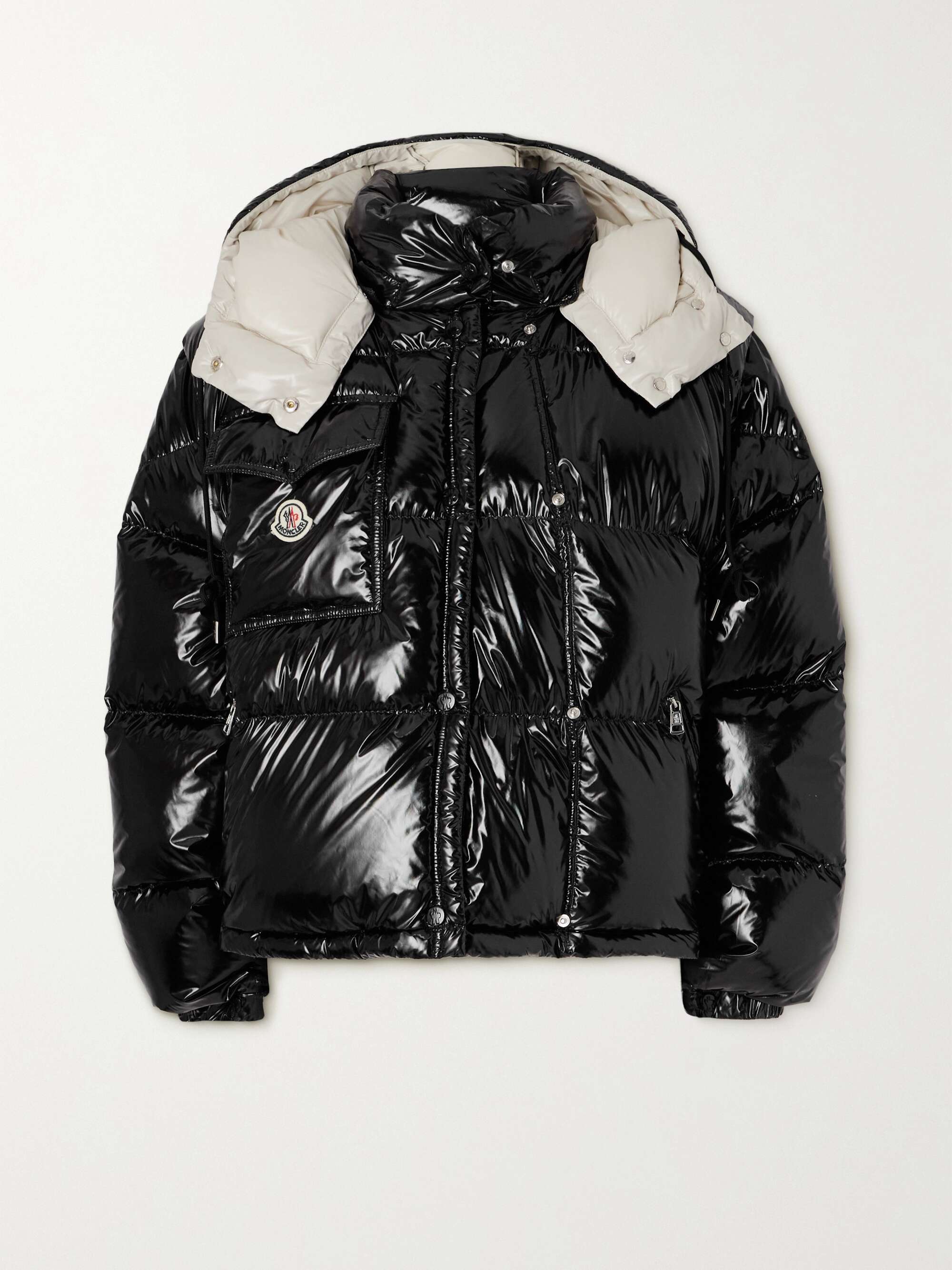 Karakorum convertible hooded quilted glossed-ripstop down jacket view