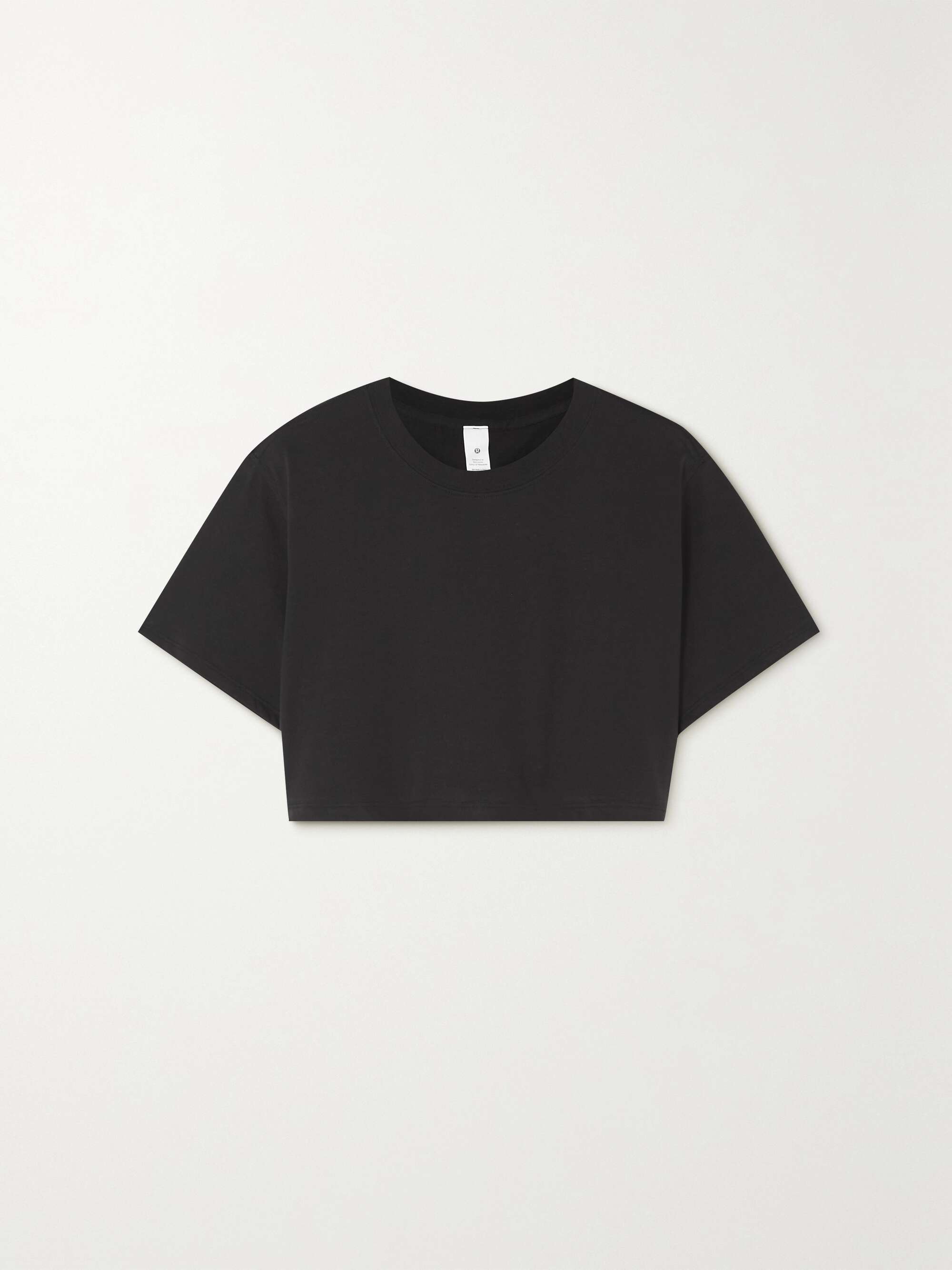 All Yours cropped Pima cotton T-shirt view