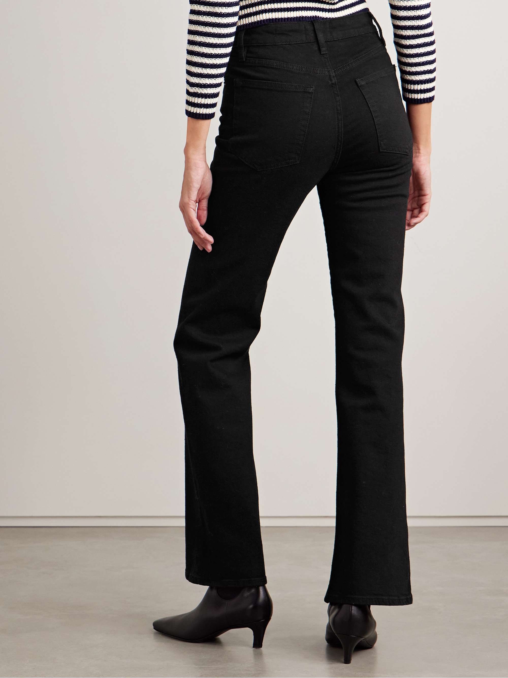 The Arrow high-rise bootcut jeans view