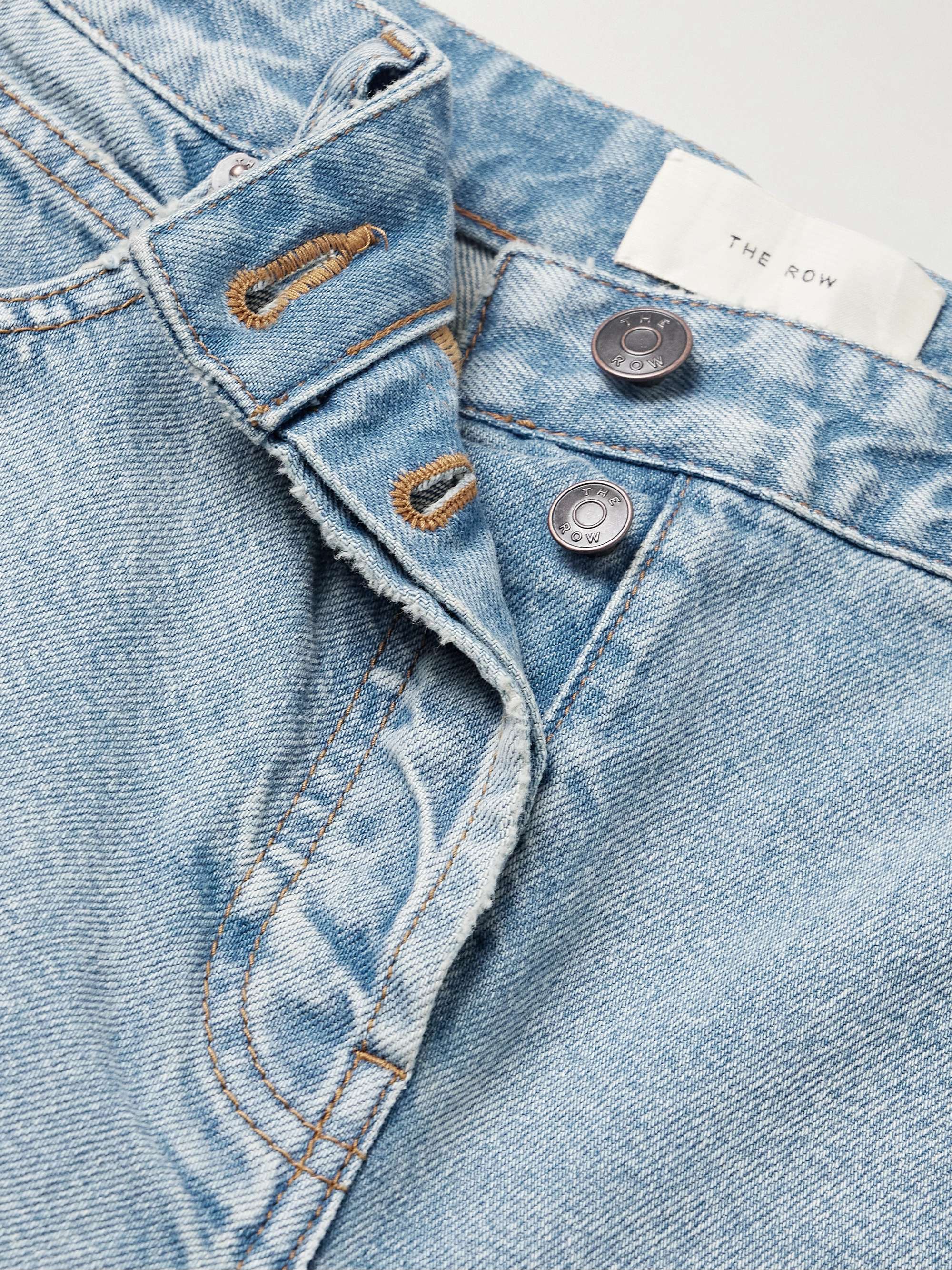 Riaco mid-rise slim-leg jeans view