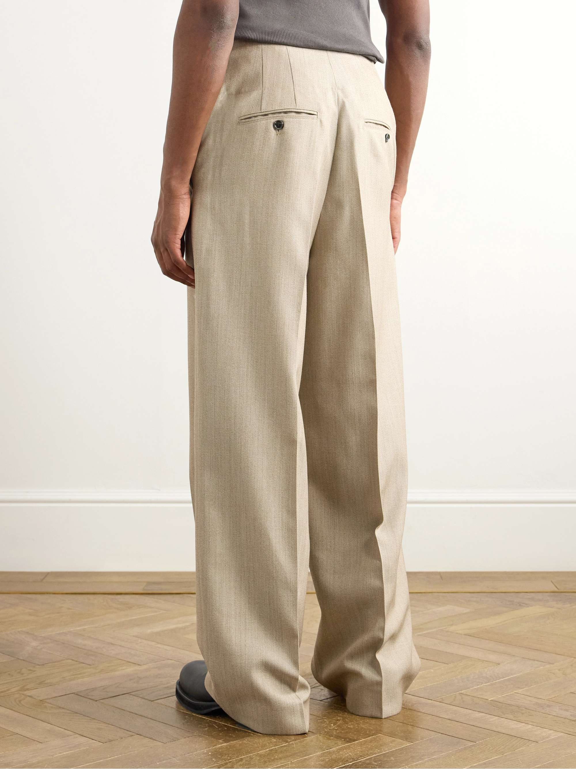 Sailor Wide-Leg Wool Trousers view