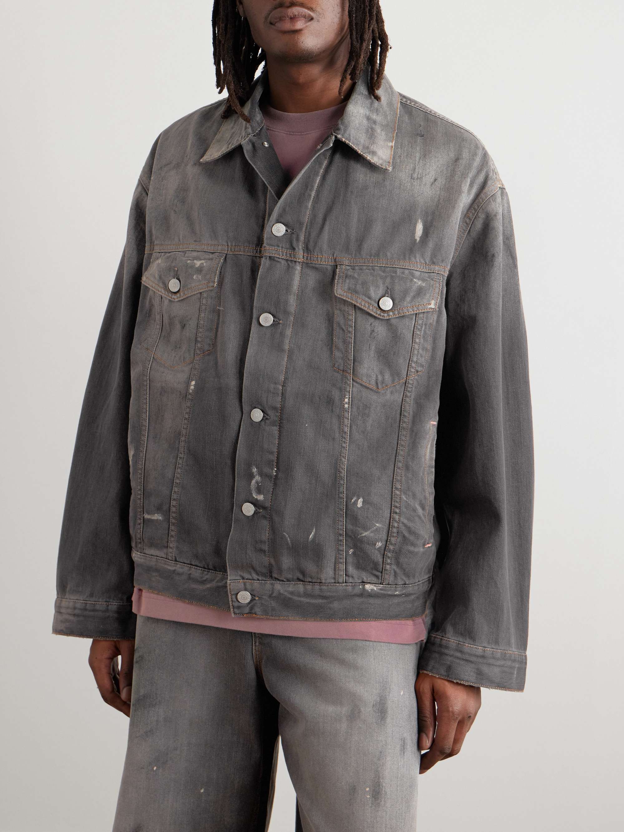 Robert U Oversized Organic Denim Jacket view