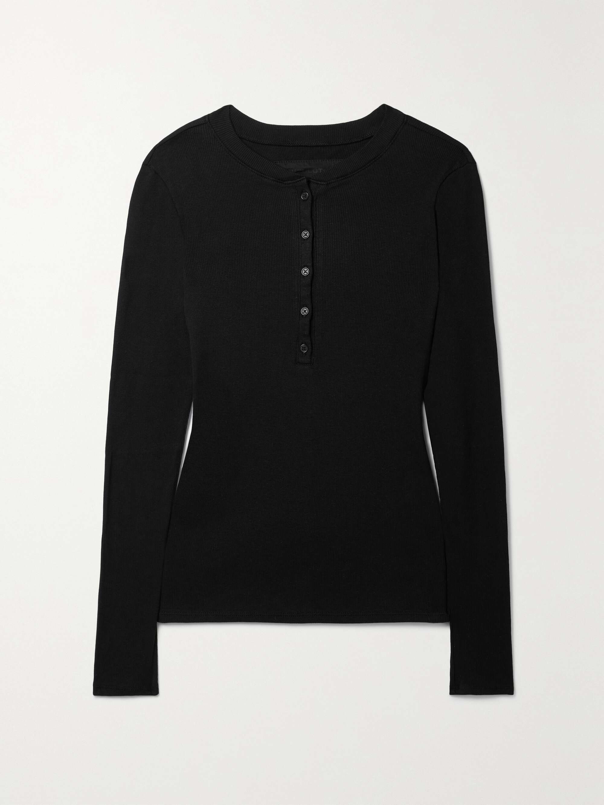 Jordan ribbed cotton-jersey top view