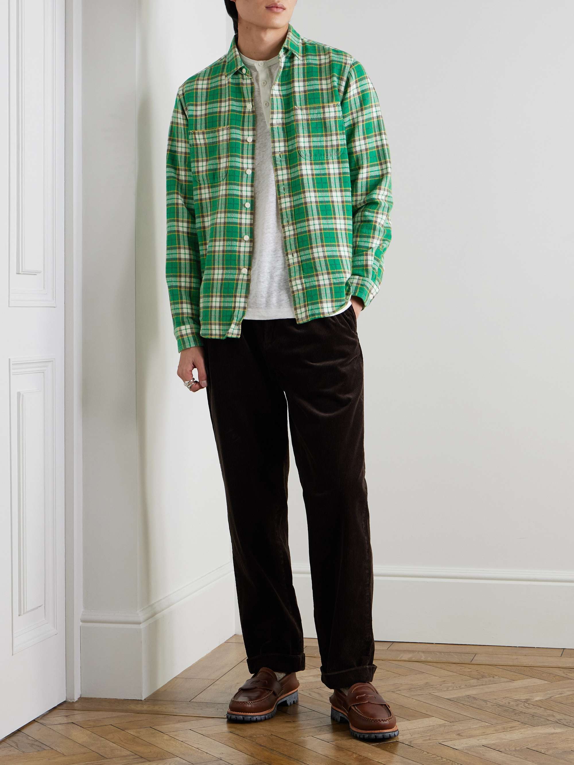 Polo Country Checked Cotton-Flannel Shirt view