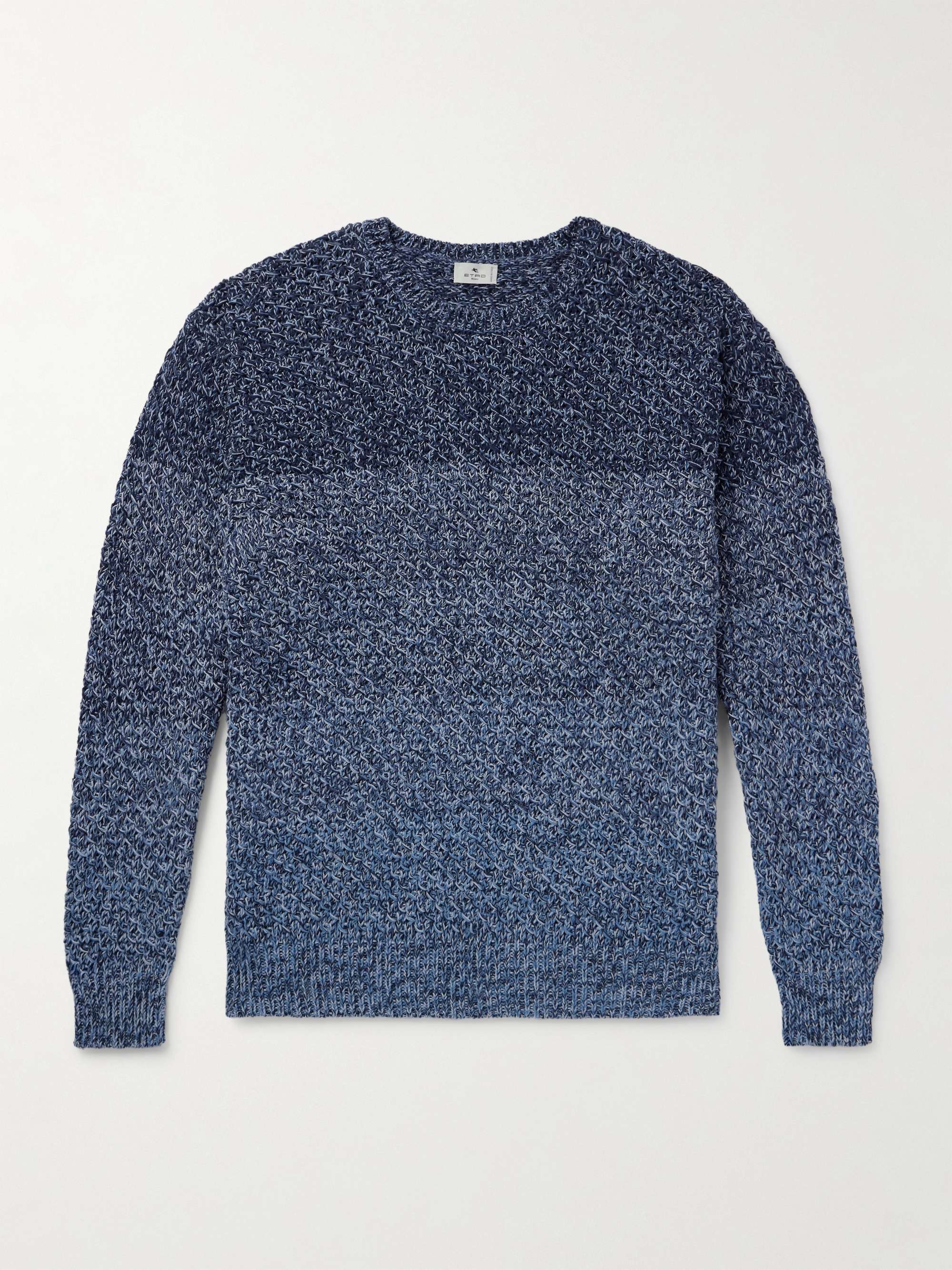 Degradé Cotton-Jacquard Sweater view