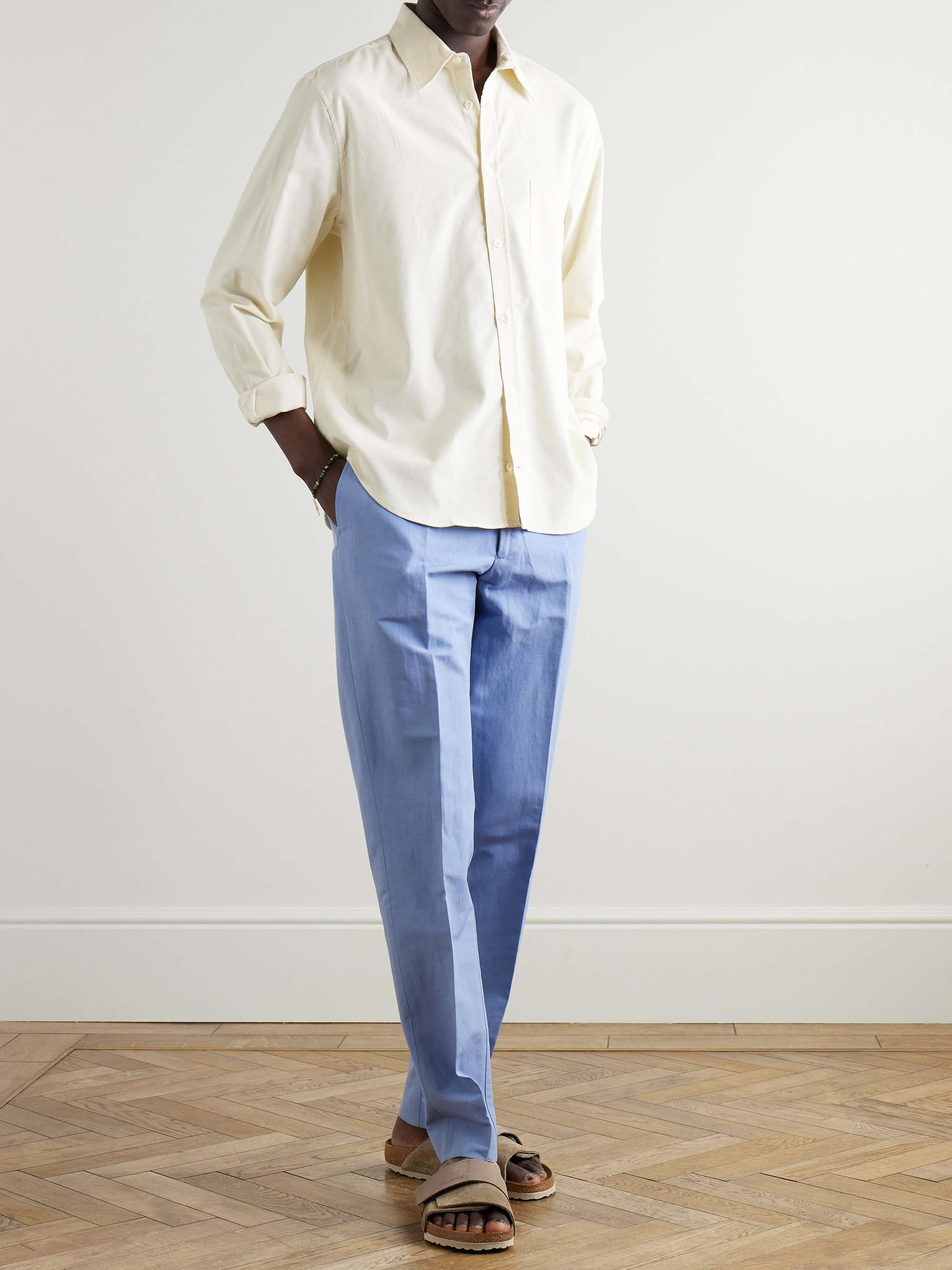 Telles cotton-corduroy shirt view
