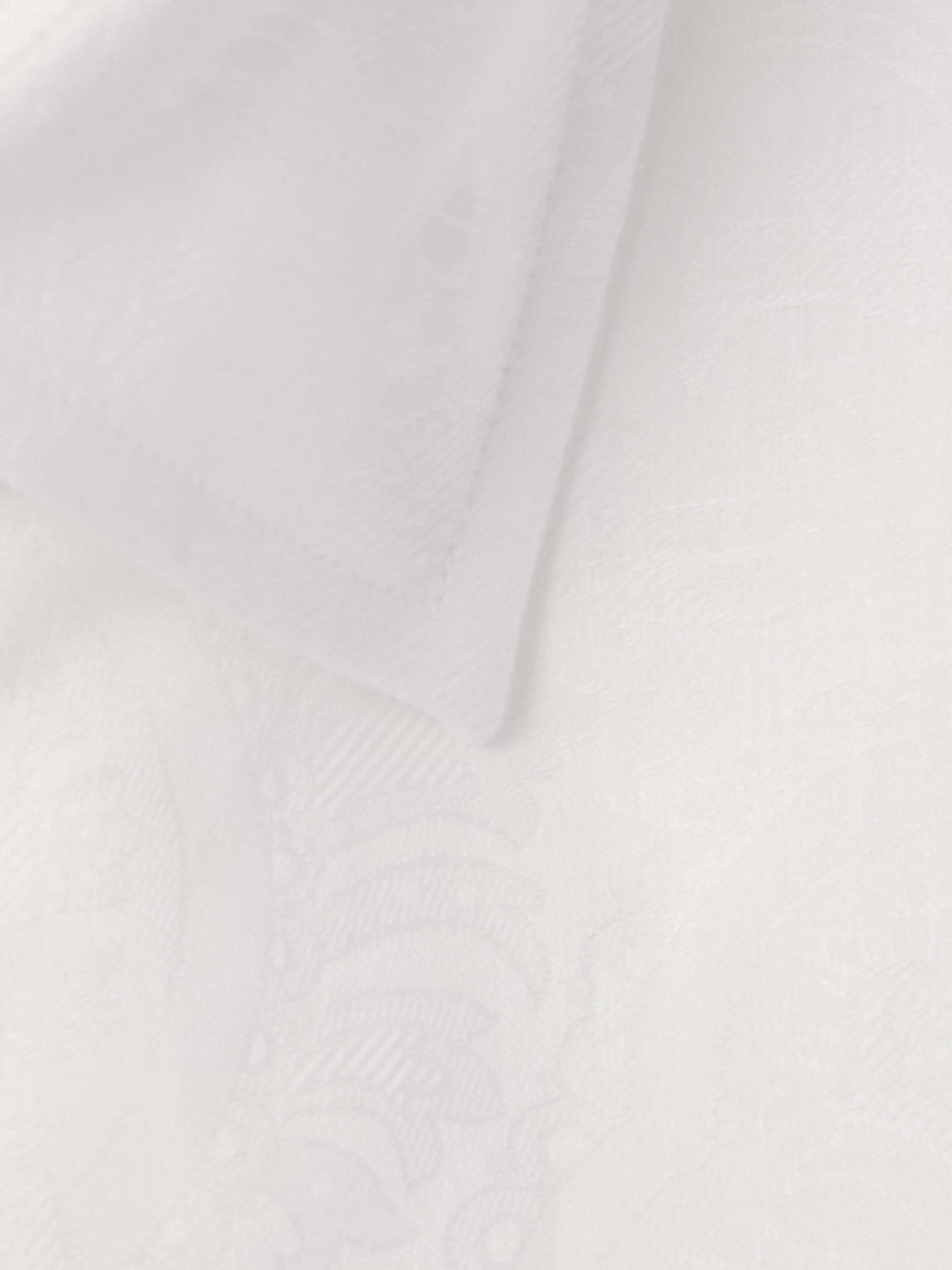 Slim-Fit Paisley-Jacquard Cotton Shirt view