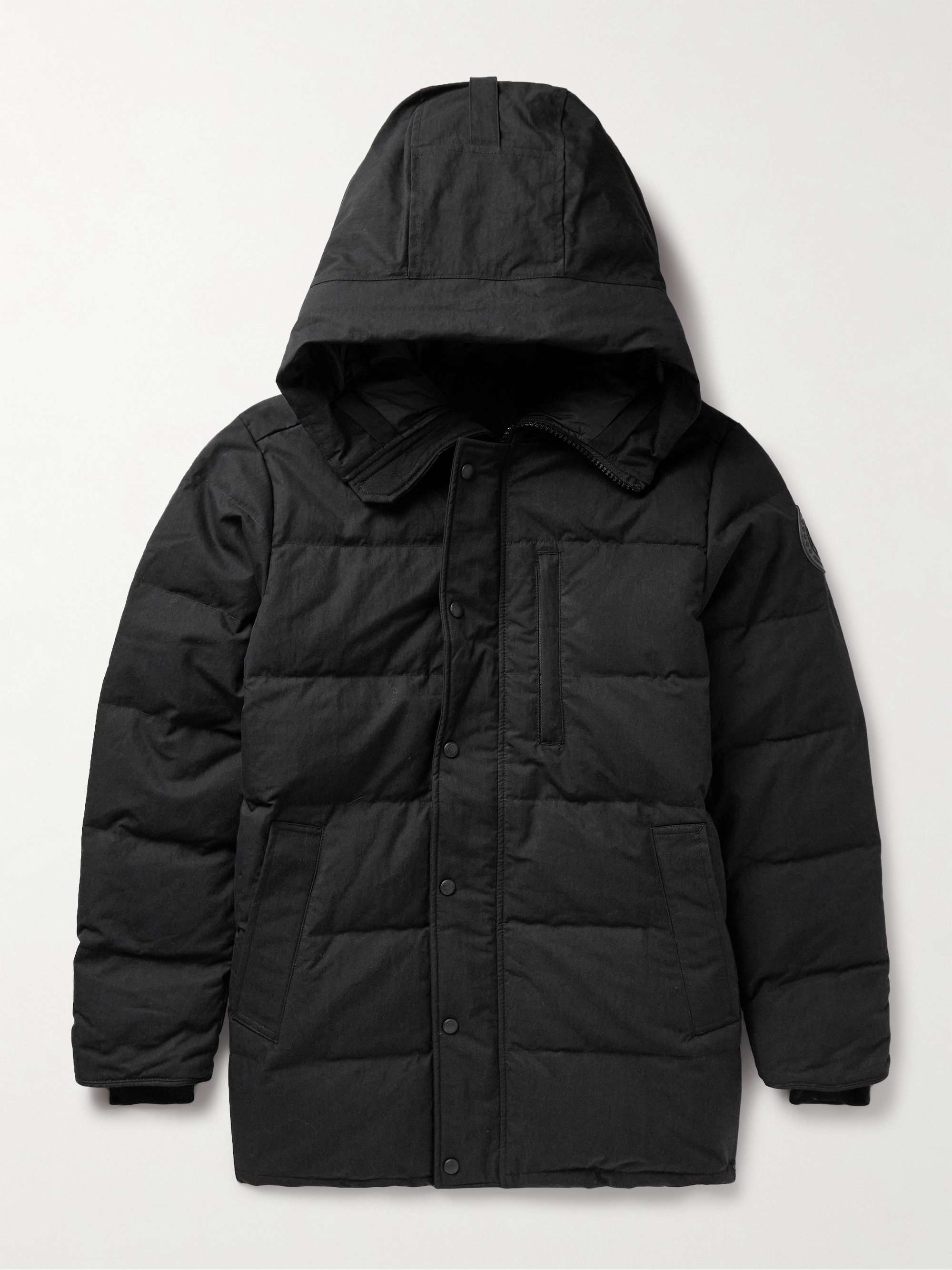 Carson Logo-Appliquéd Quilted Arctic Tech® Hooded Down Parka view