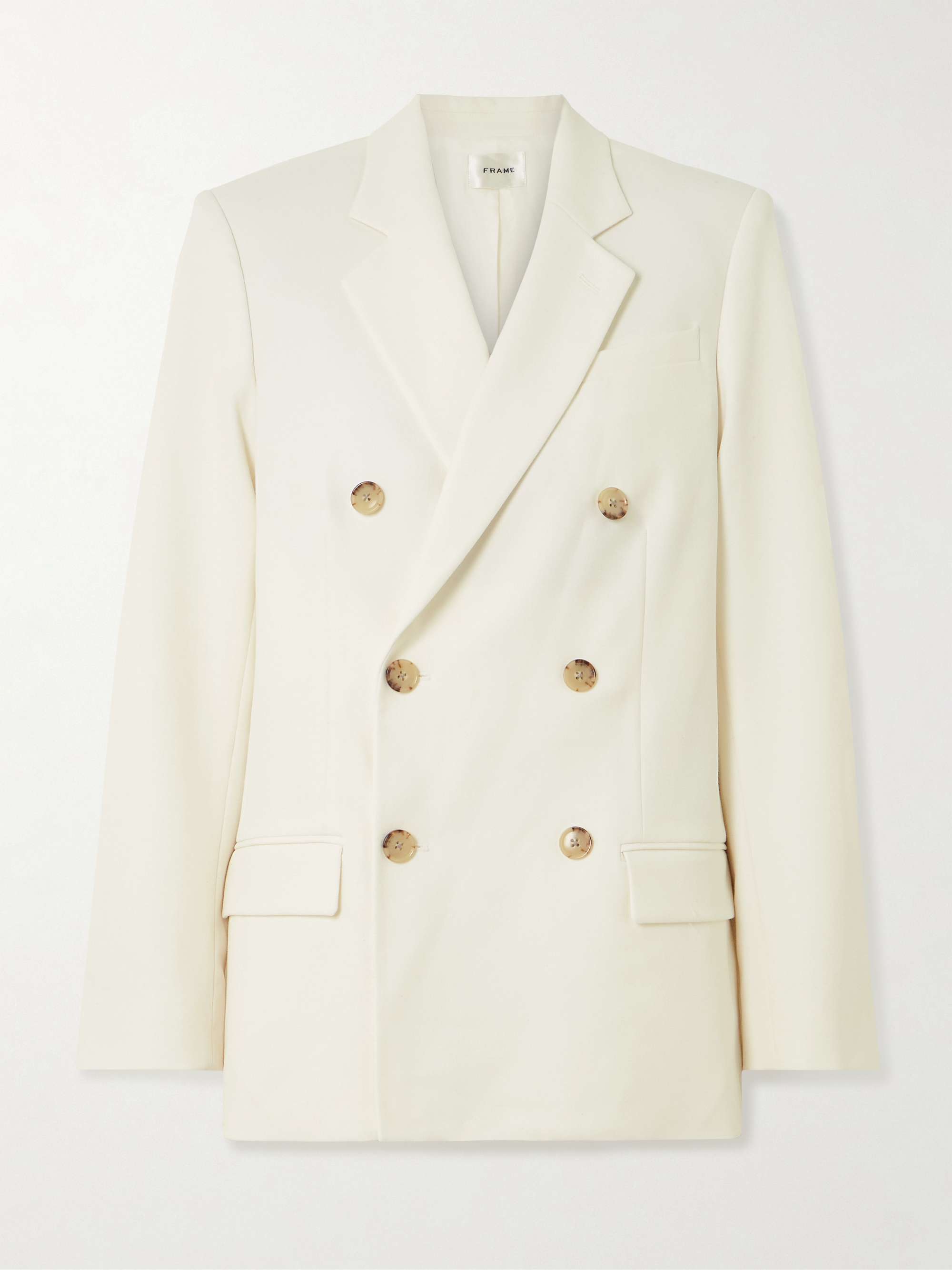 The Relaxed Everyday double-breasted woven blazer view