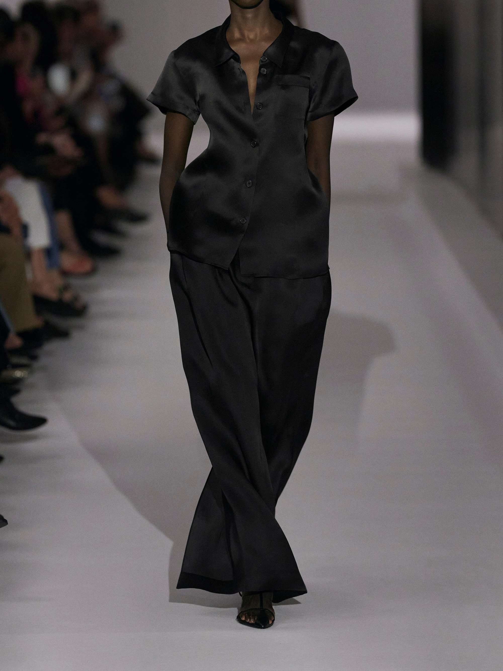 Keefe silk-organza shirt view