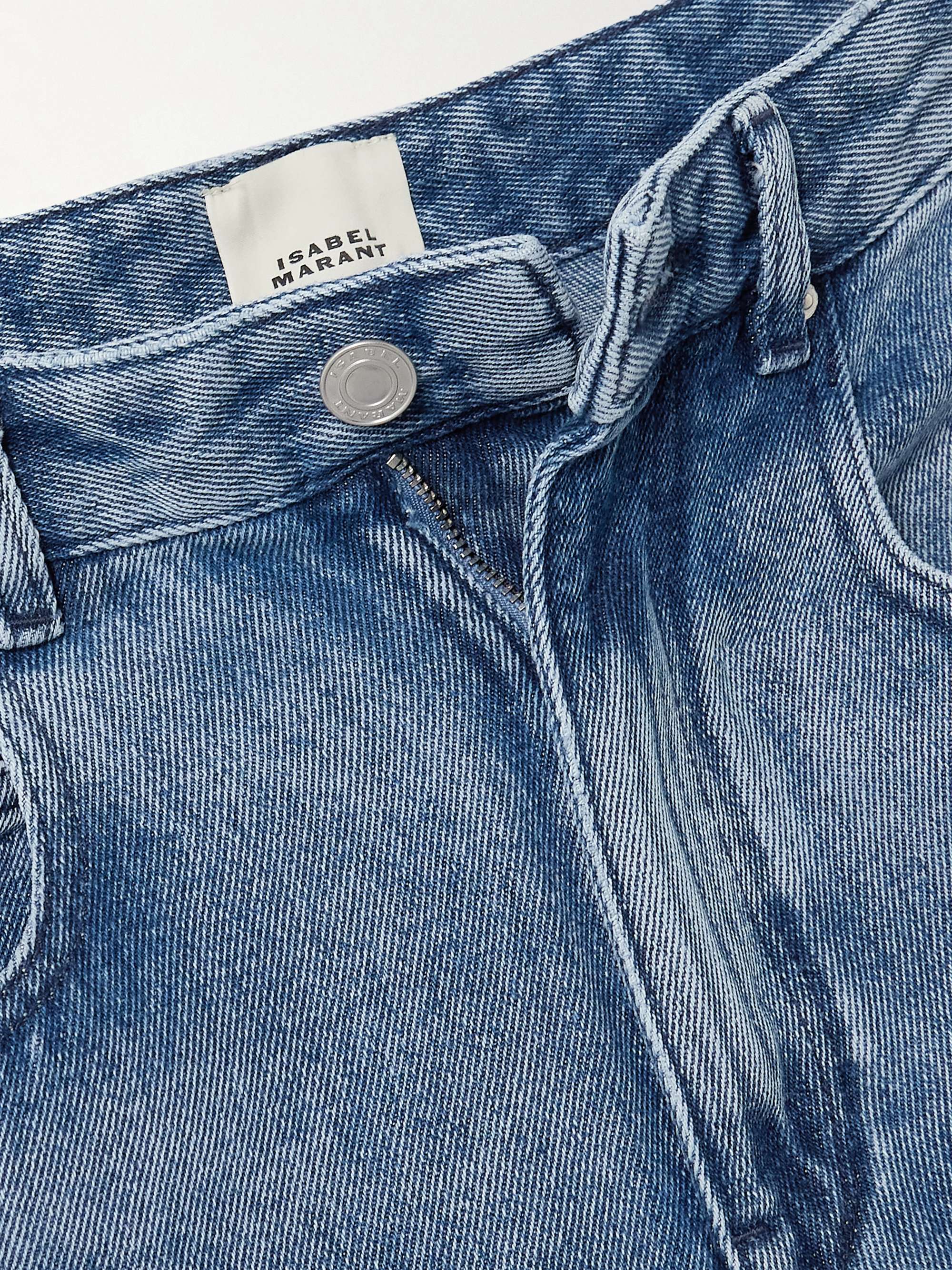 Bymara mid-rise wide-leg jeans view