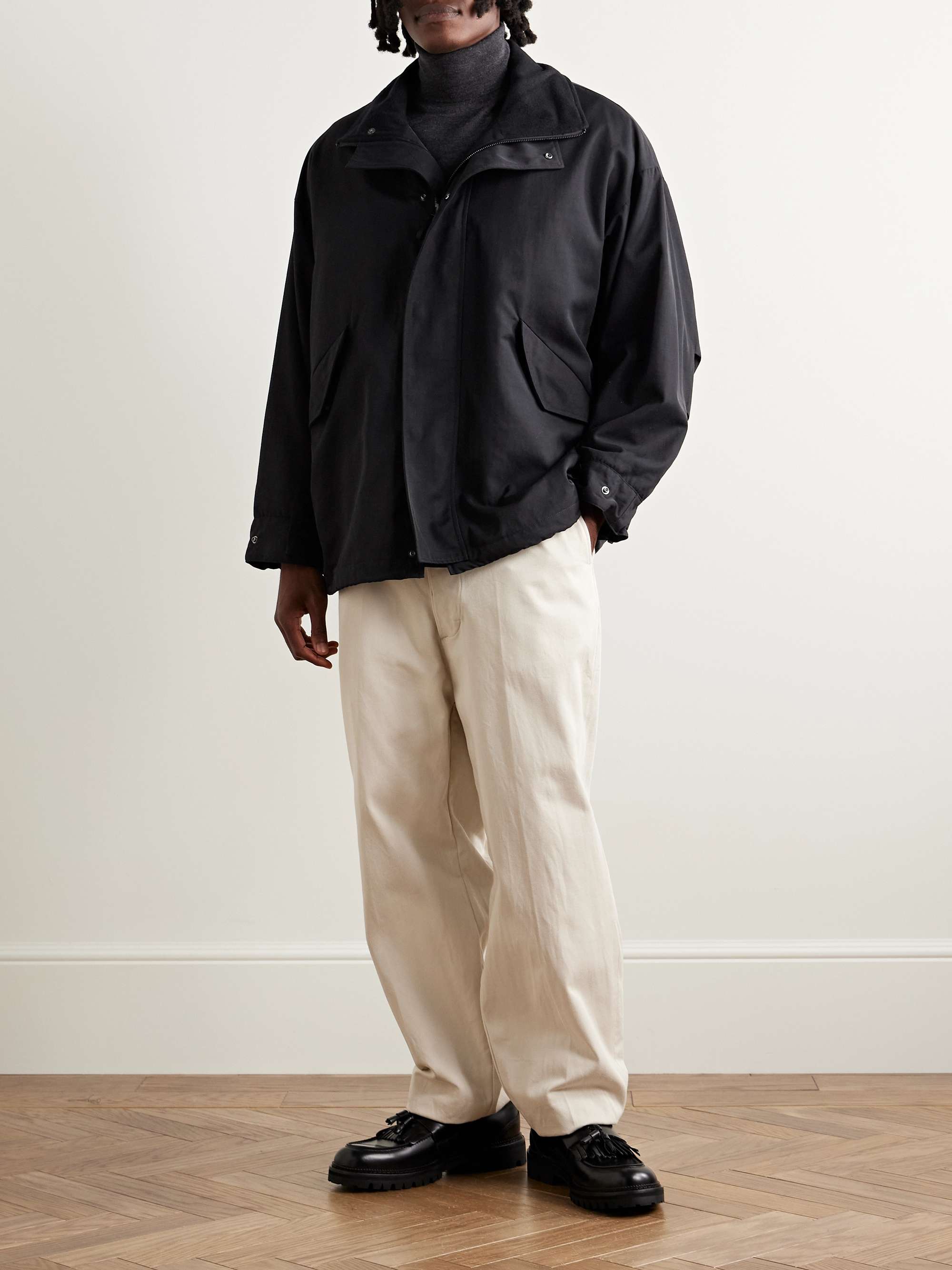 Short Mil Nylon-Gabardine Jacket view