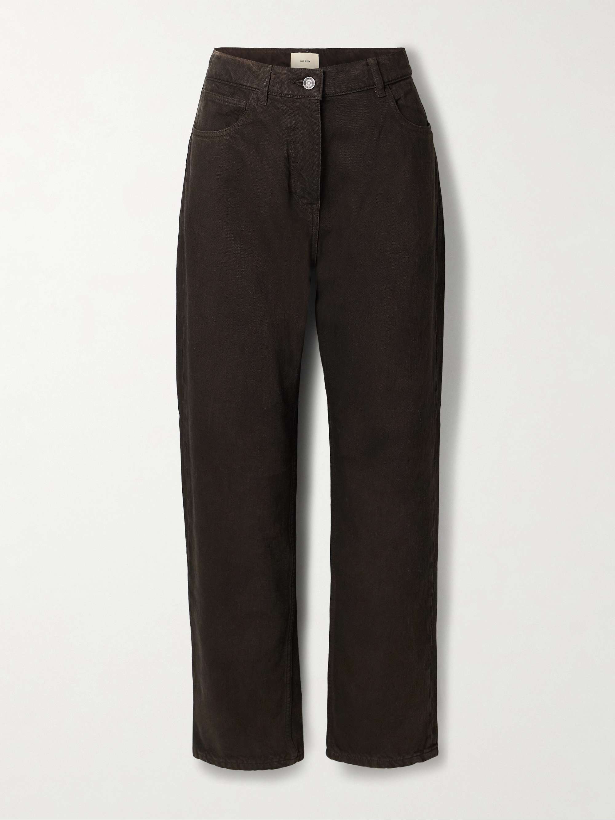 Bercy mid-rise straight-leg jeans view