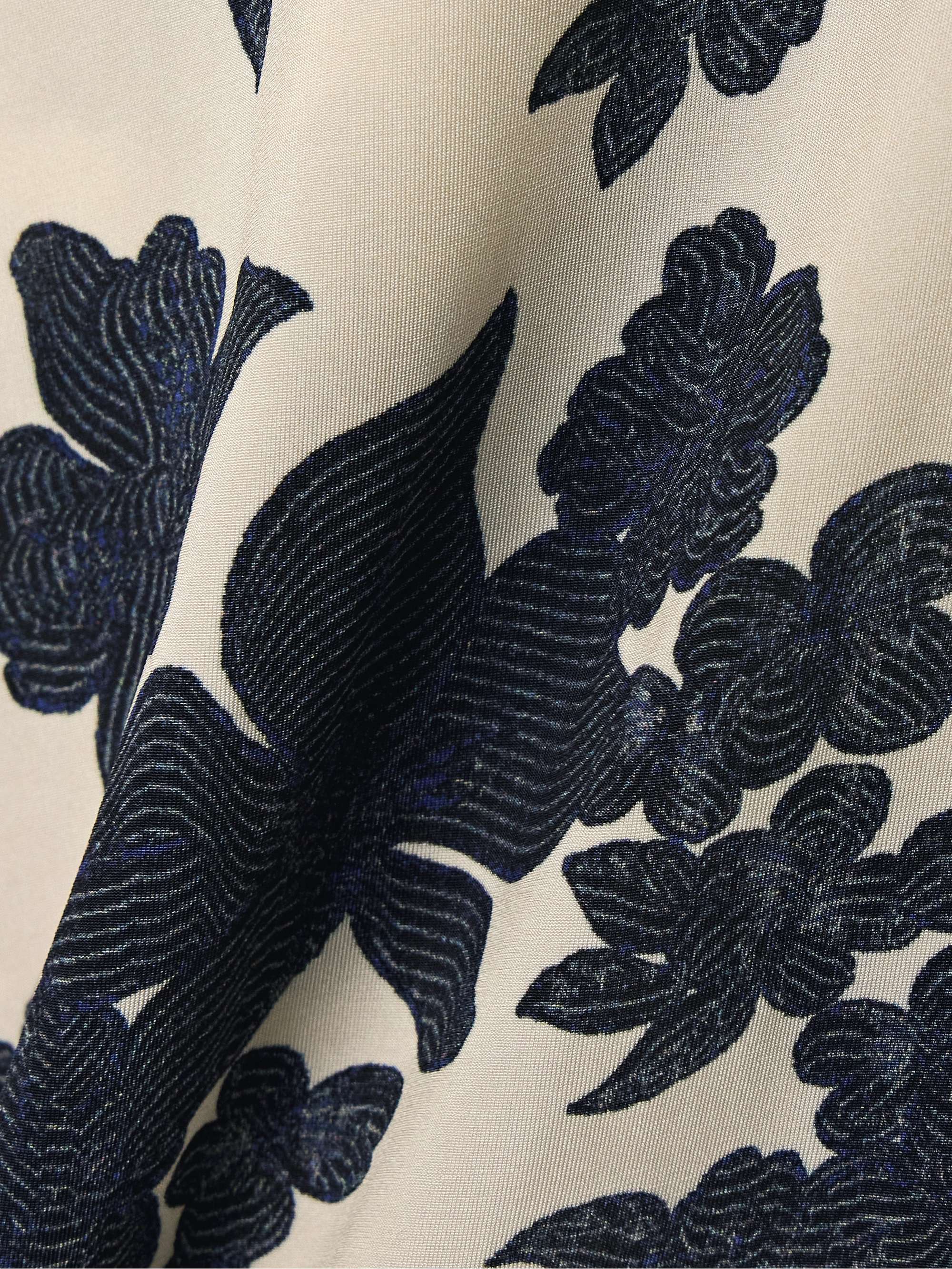 Aurelia floral-print stretch-jersey turtleneck top view