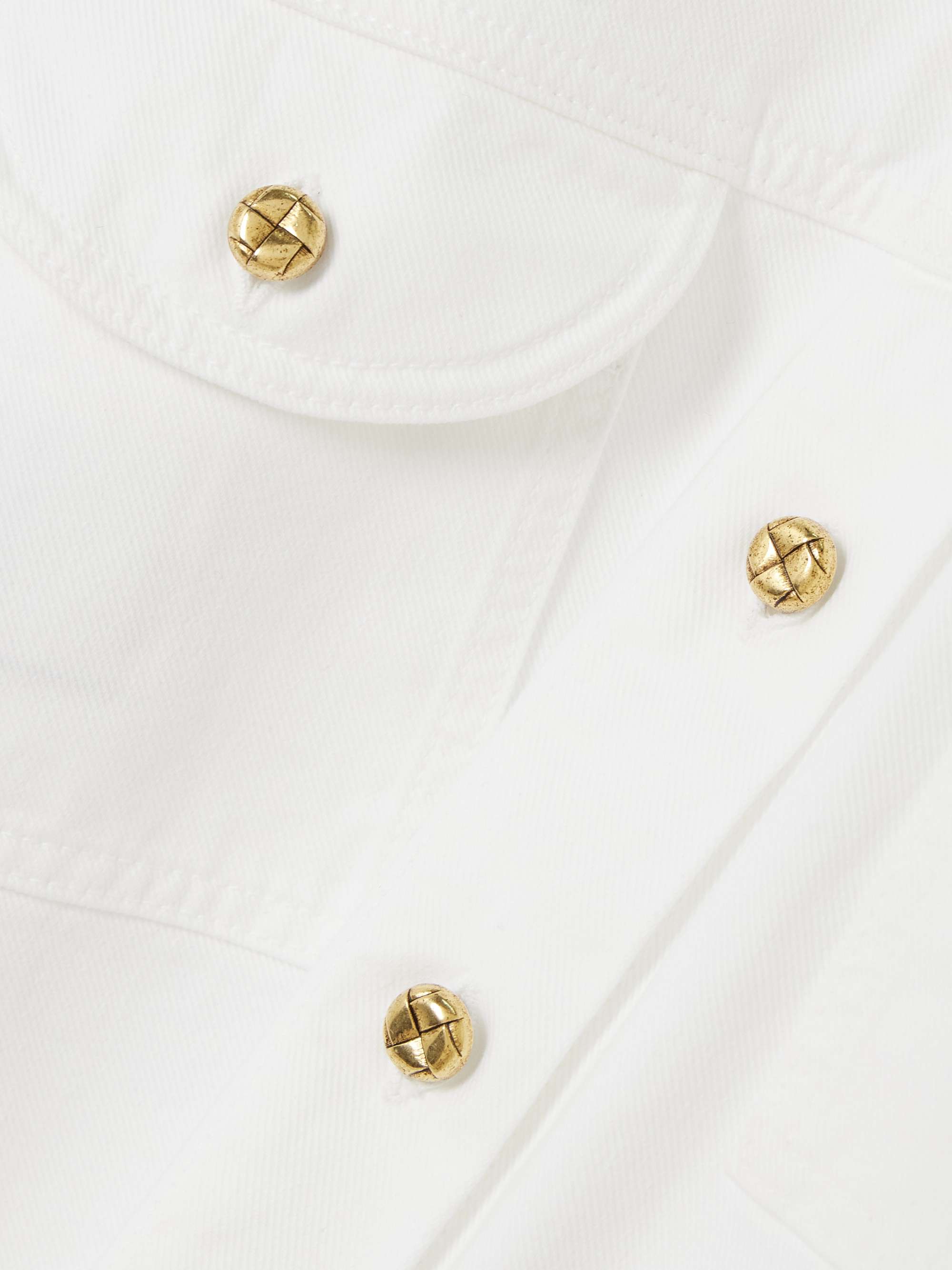 Clapotis Sahariana embellished denim jacket view