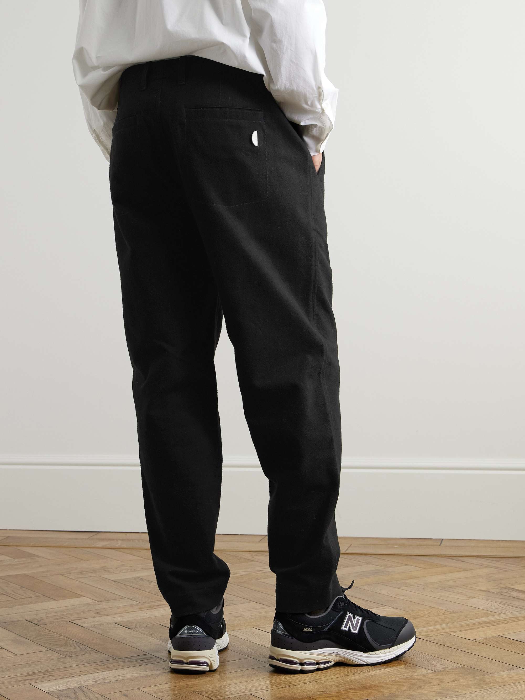 Assembly Straight-Leg Pleated Cotton Trousers view